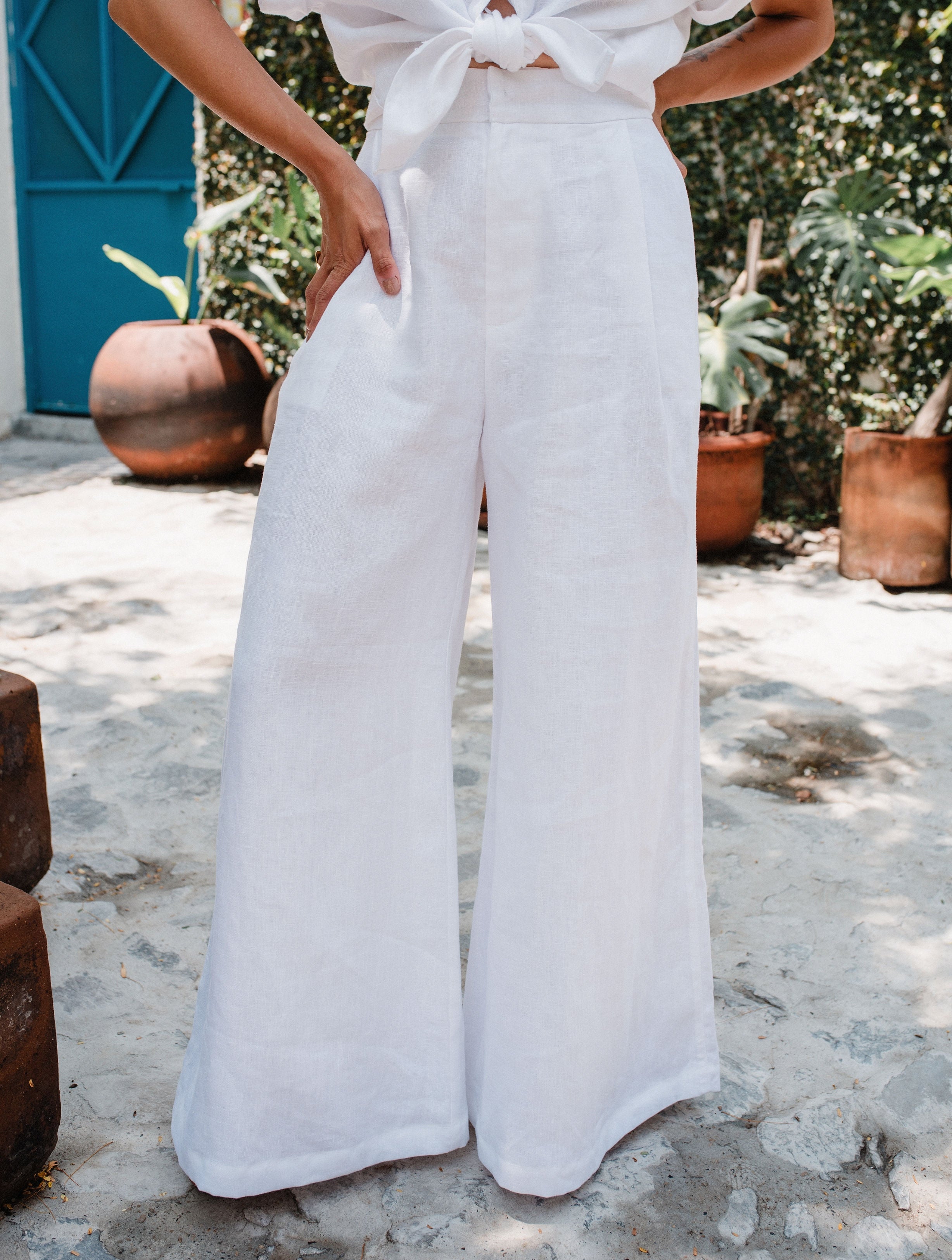 White Patience Pants