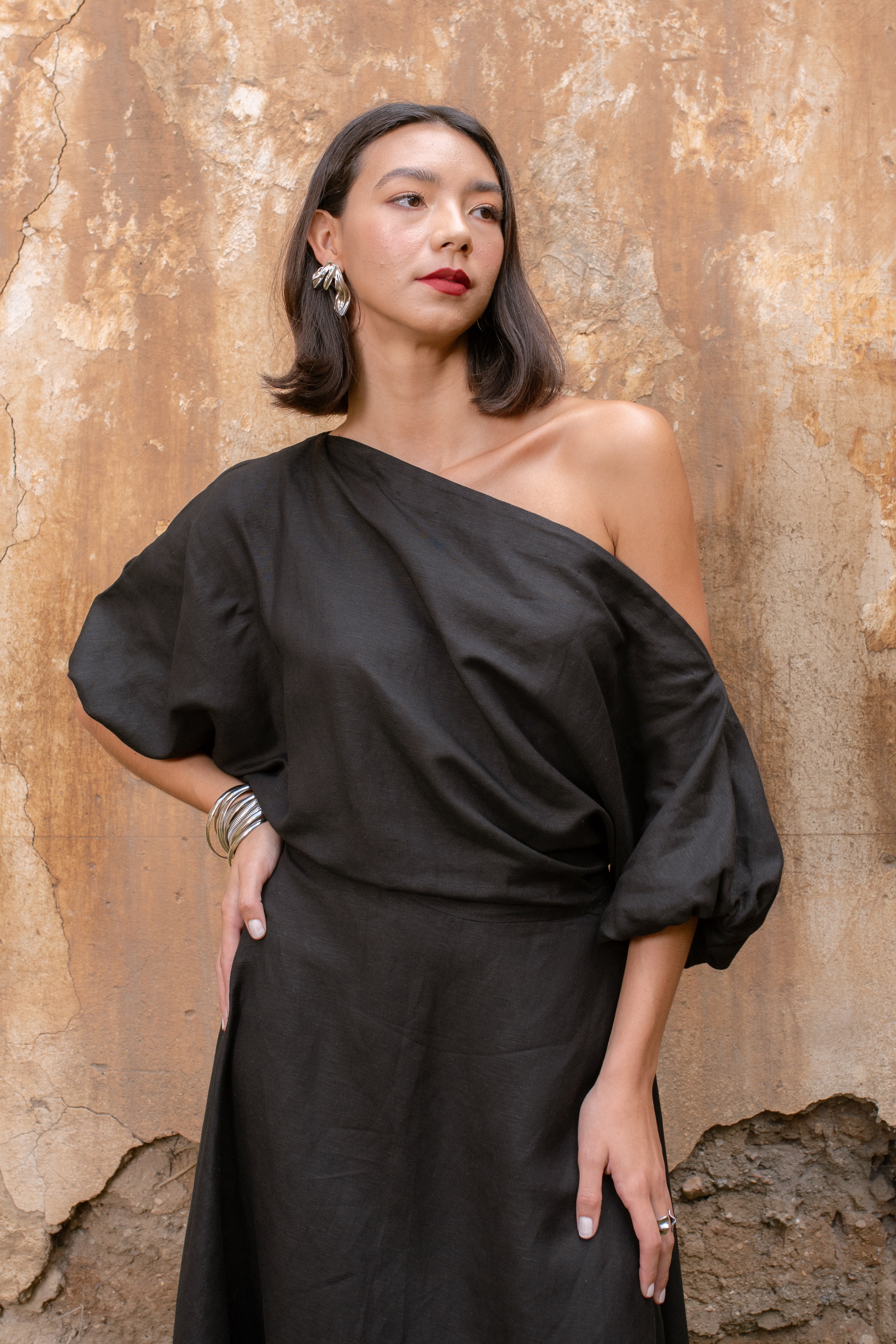 Miranda Black Dress