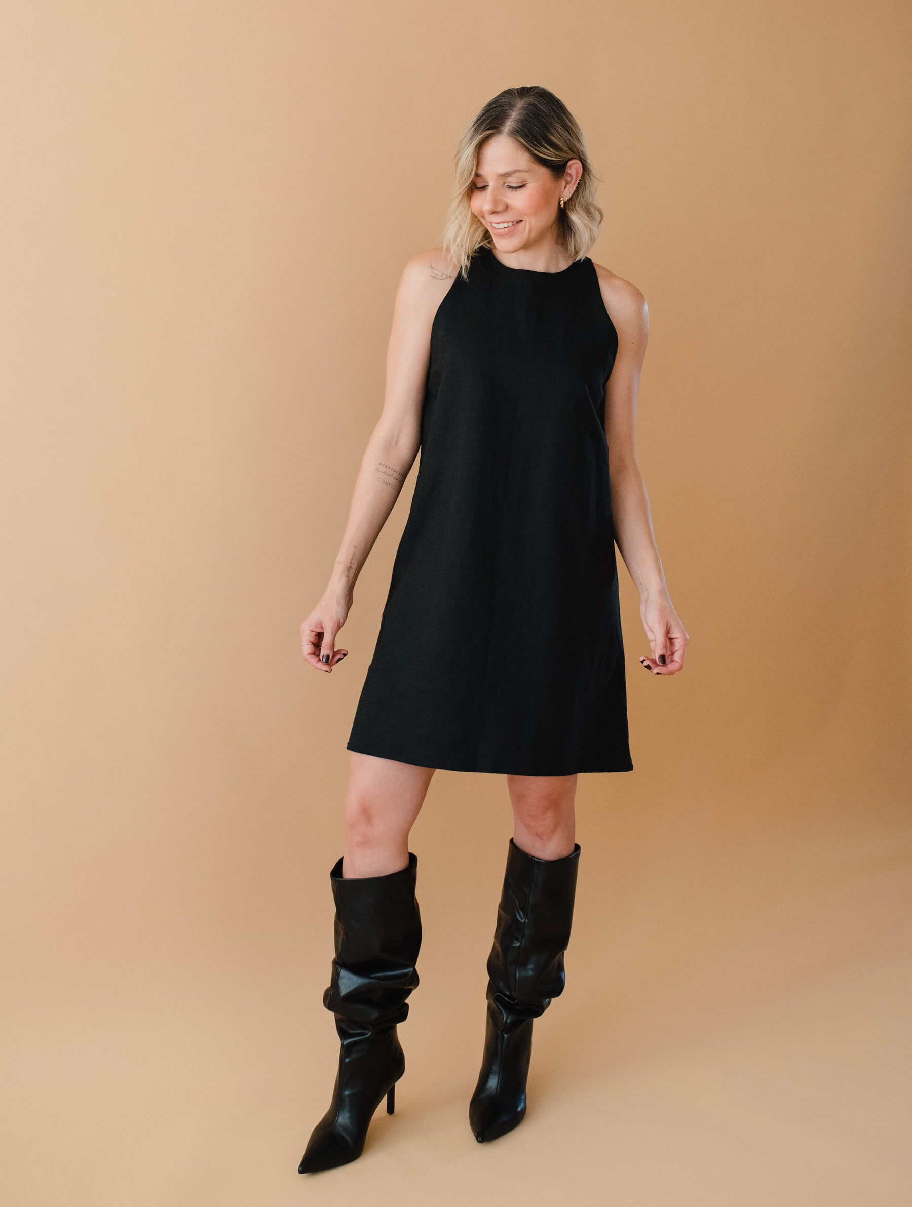 Vestido Zuhuaa Negro