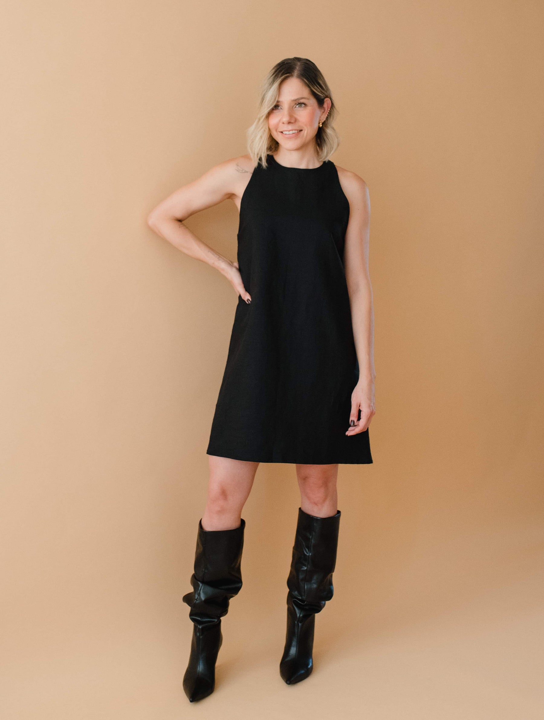 Vestido Zuhuaa Negro
