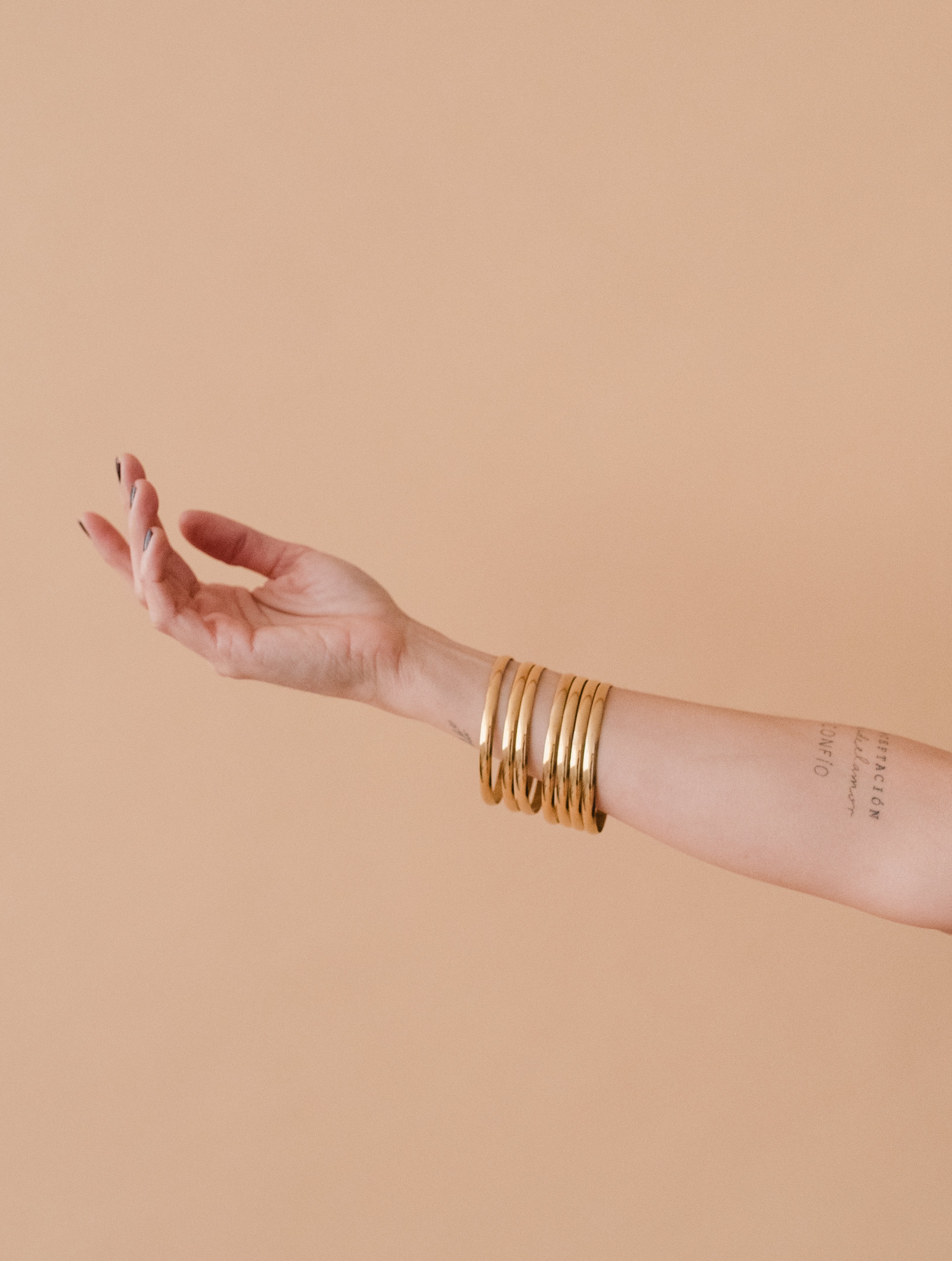 Small Gold Stainless Steel Weekly C32