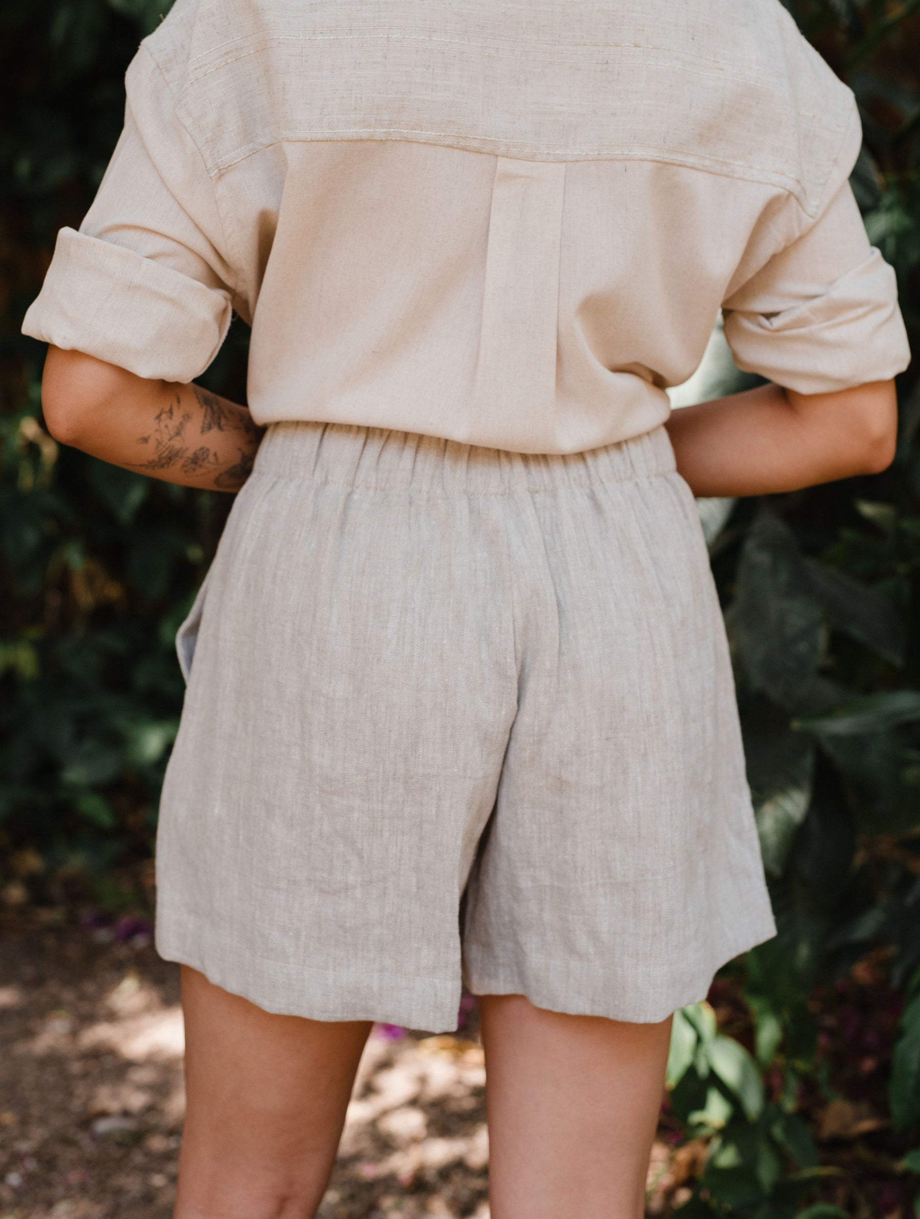 Short de Resorte Hueso *PREVENTA*