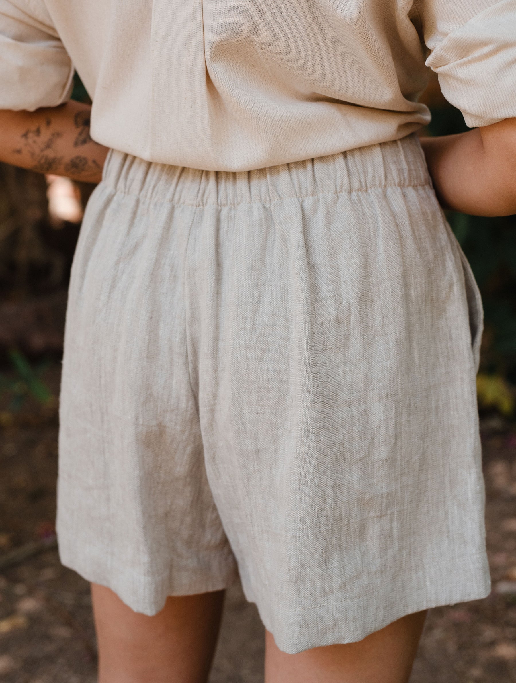 Short de Resorte Hueso *PREVENTA*