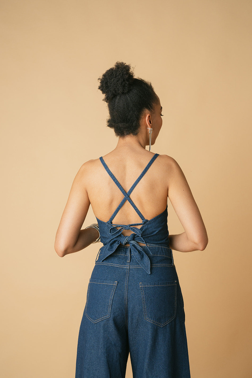 Summer Denim Crop Top