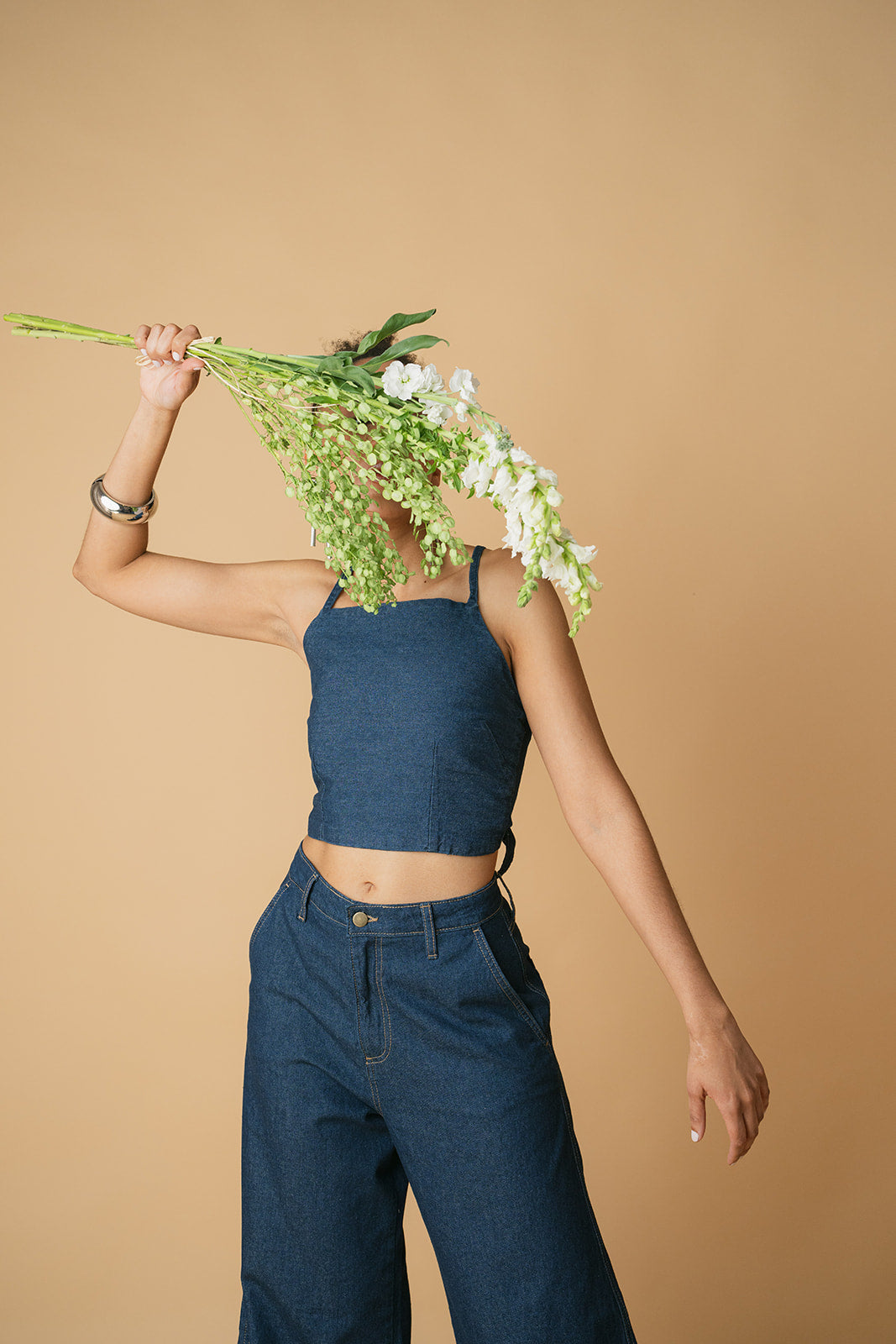 Summer Denim Crop Top