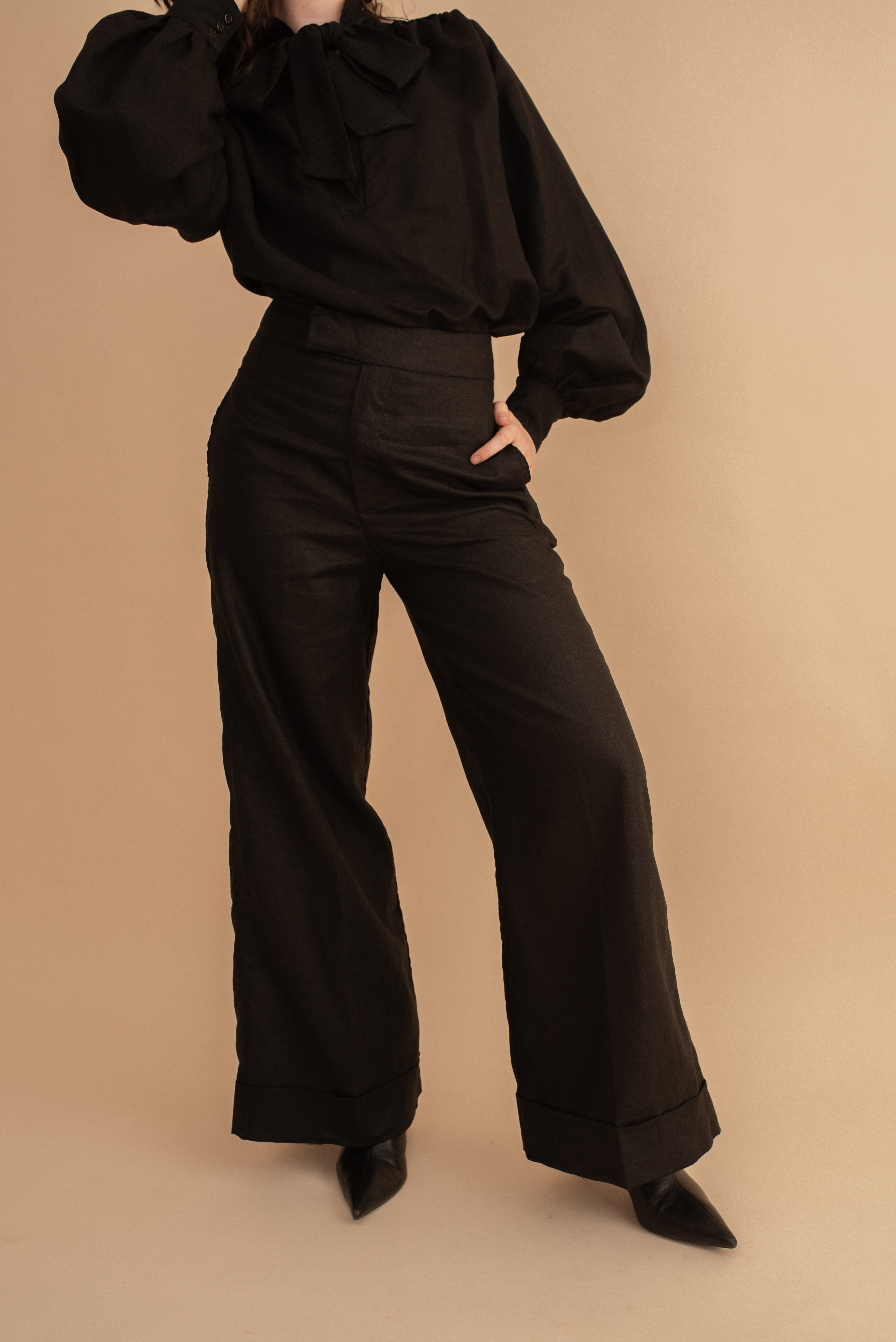 Valenciana Black Luminous Pants (Limited Edition)