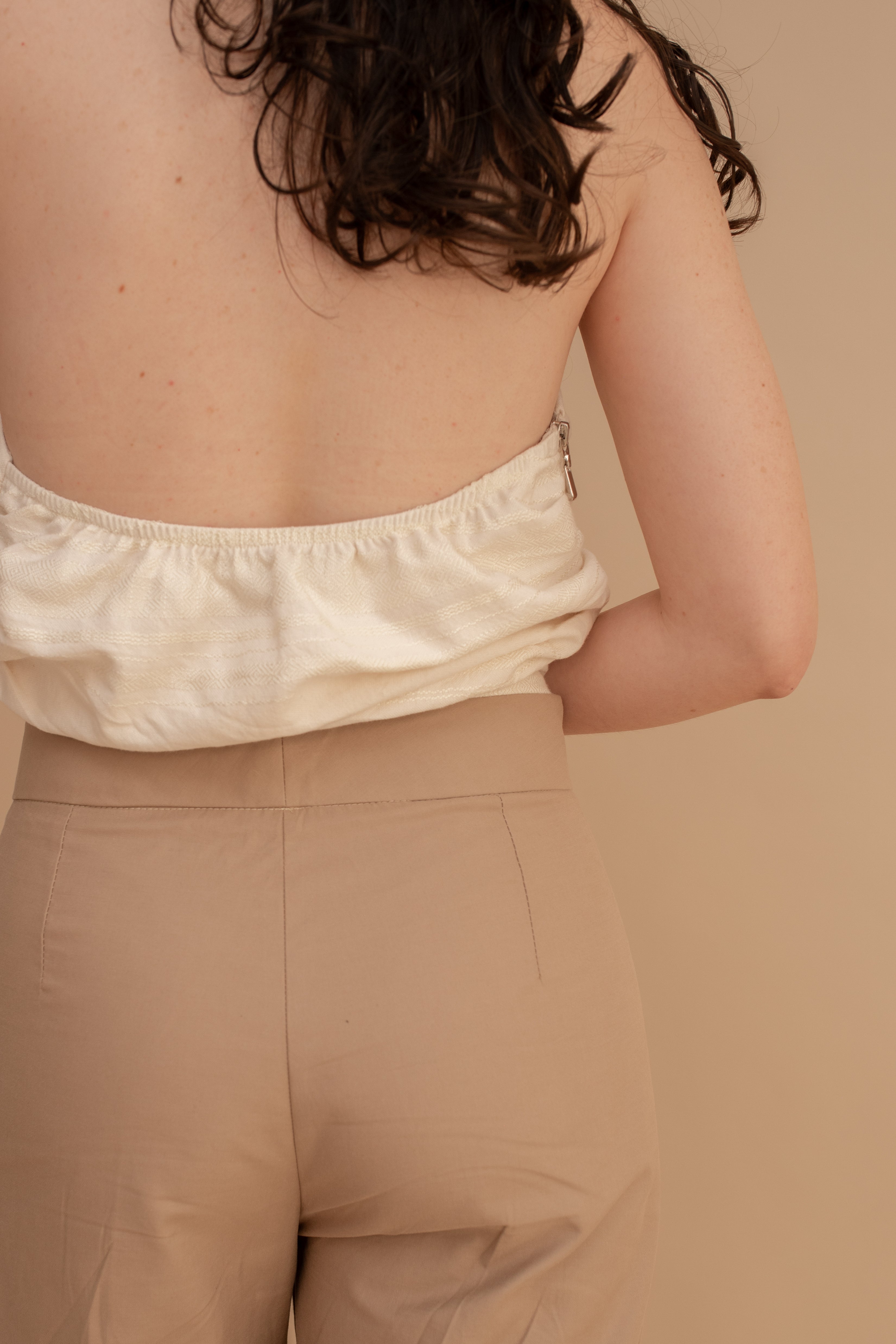 Valenciana Taupe Trousers