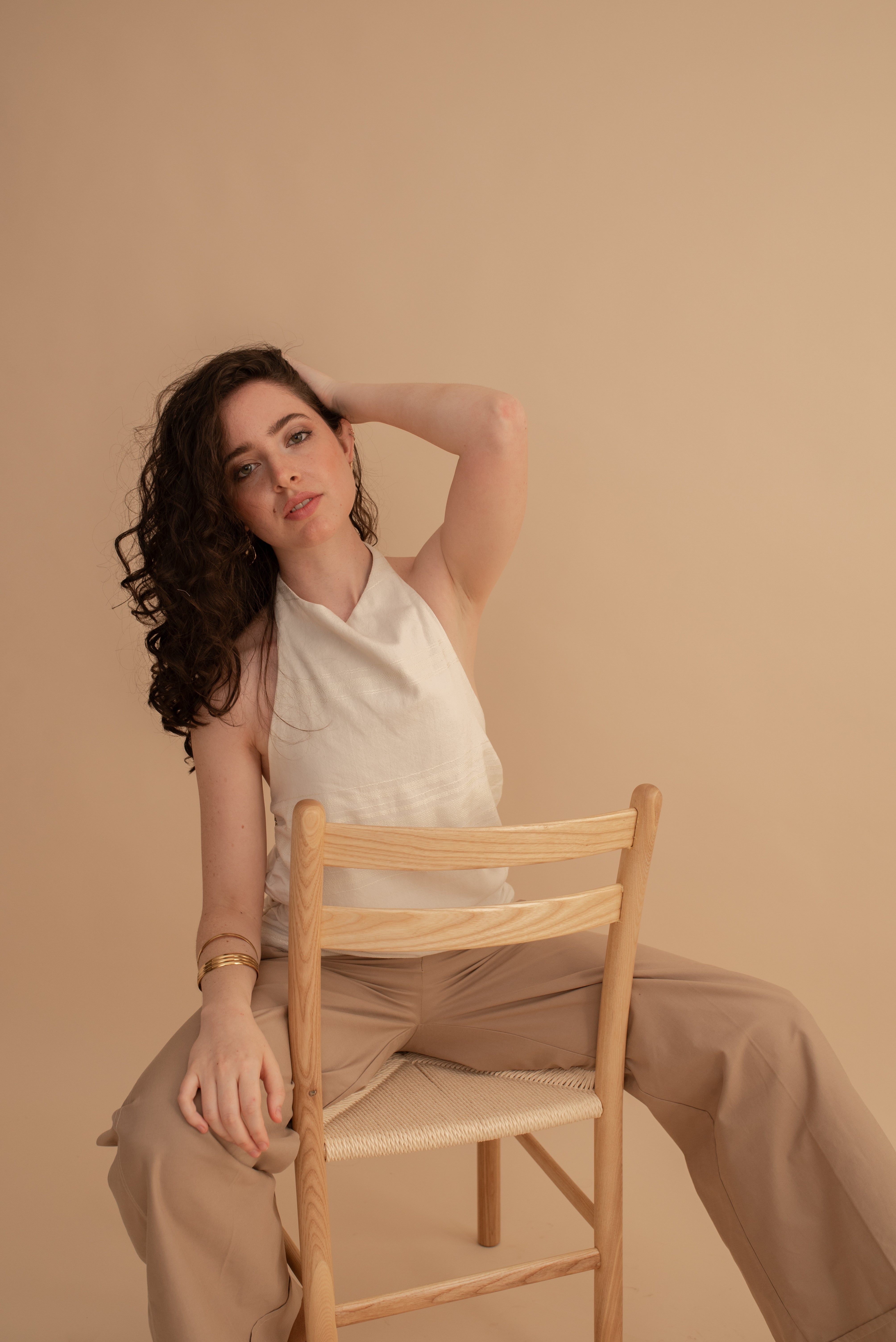 Valenciana Taupe Trousers