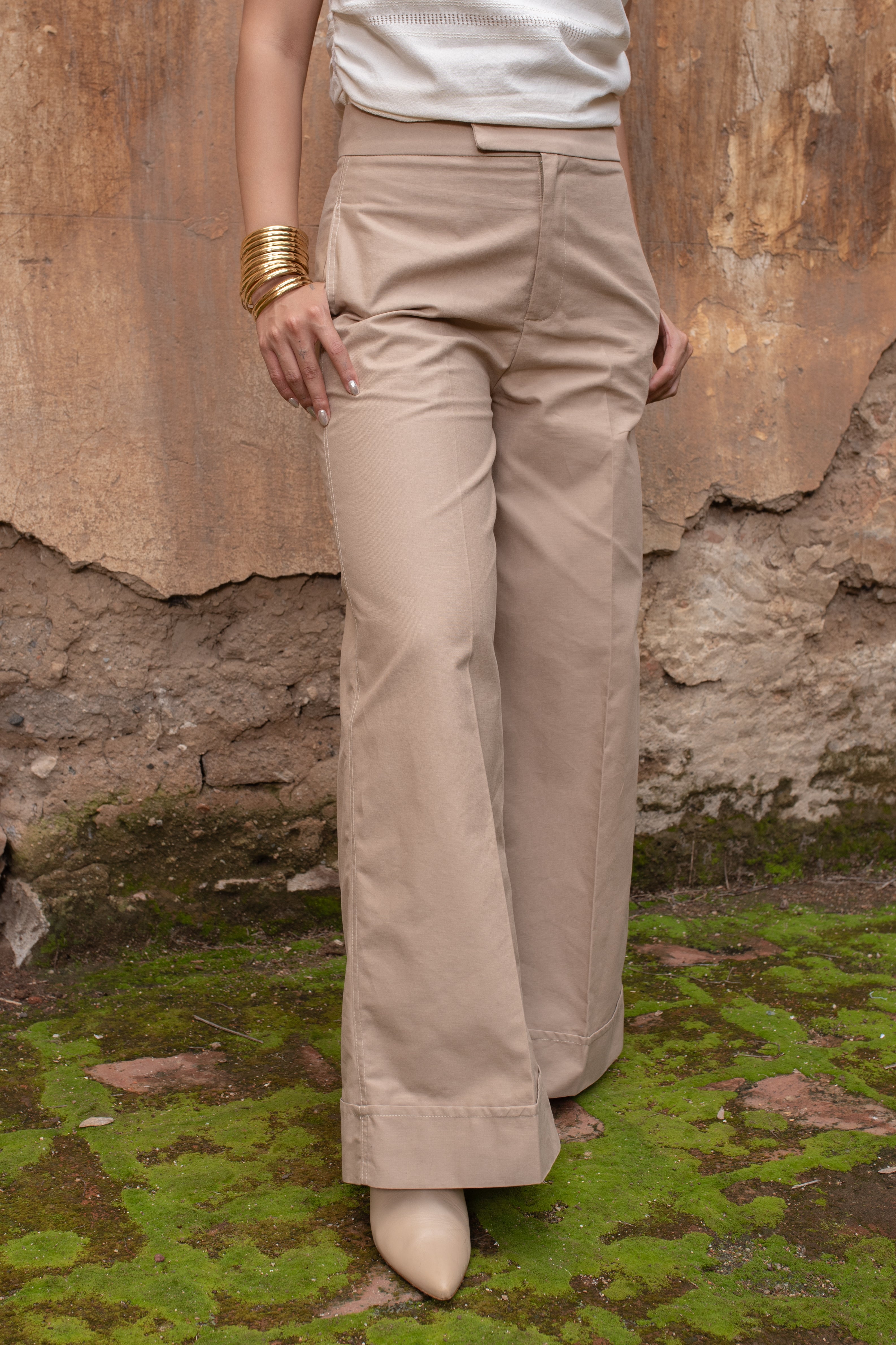 Valenciana Taupe Trousers