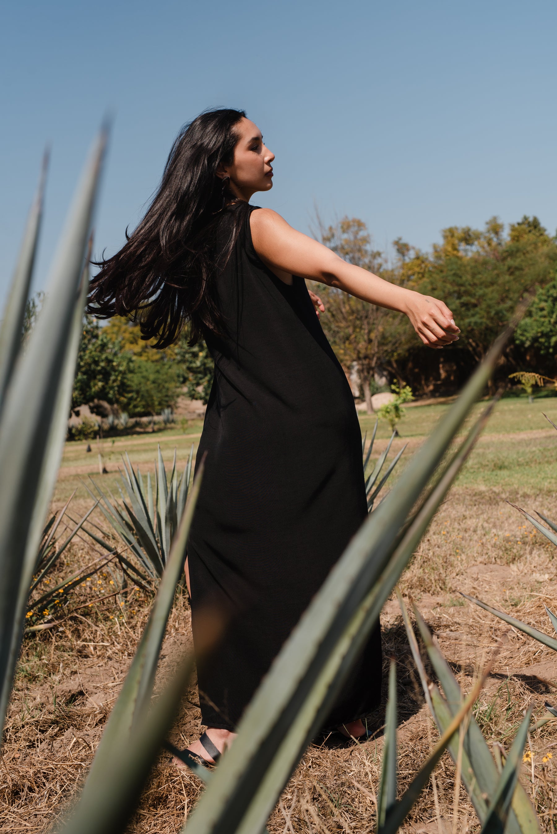 Vestido Shi- Cu Negro