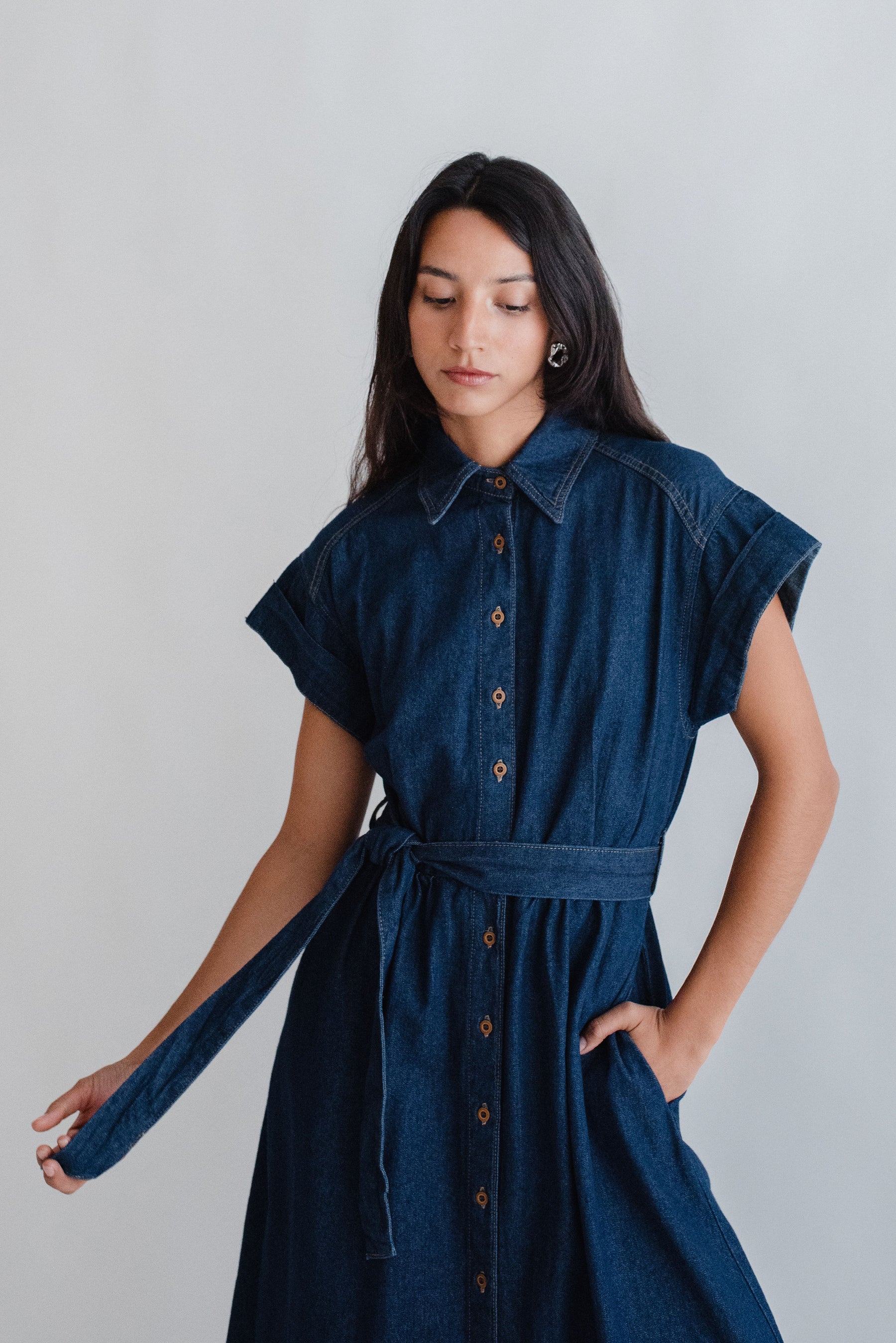 Vestido Valentina Mezclilla