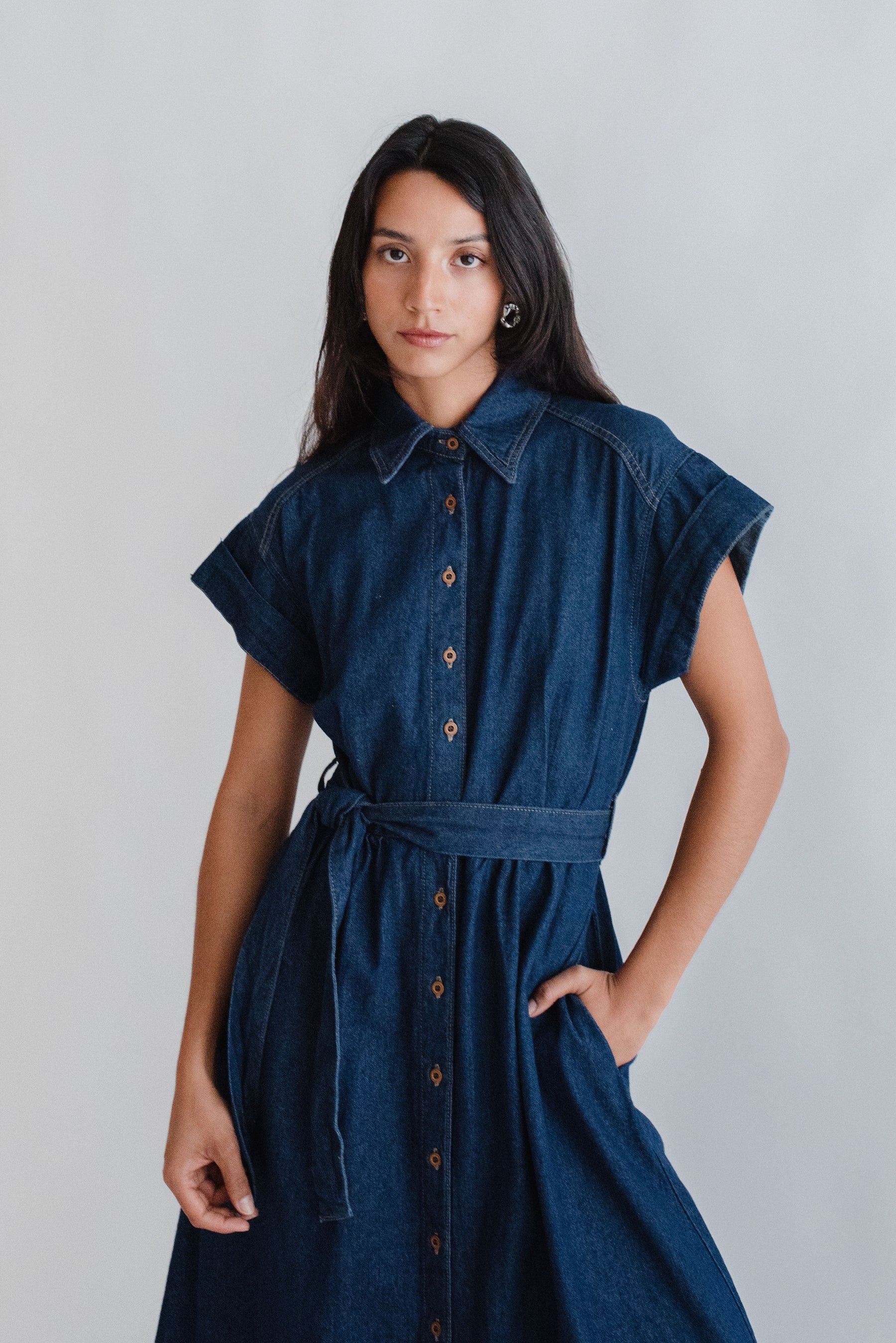 Vestido Valentina Mezclilla