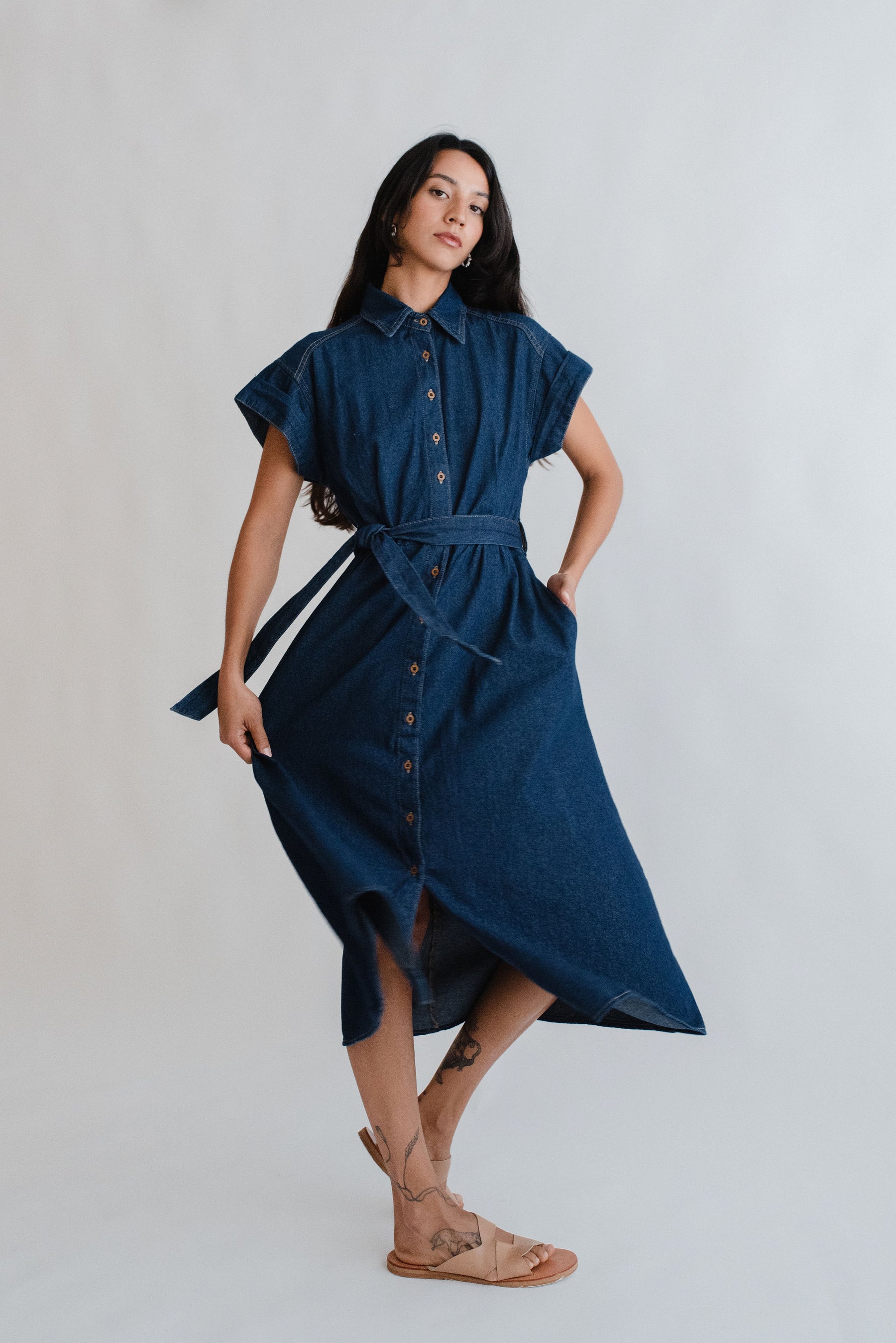 Vestido Valentina Mezclilla