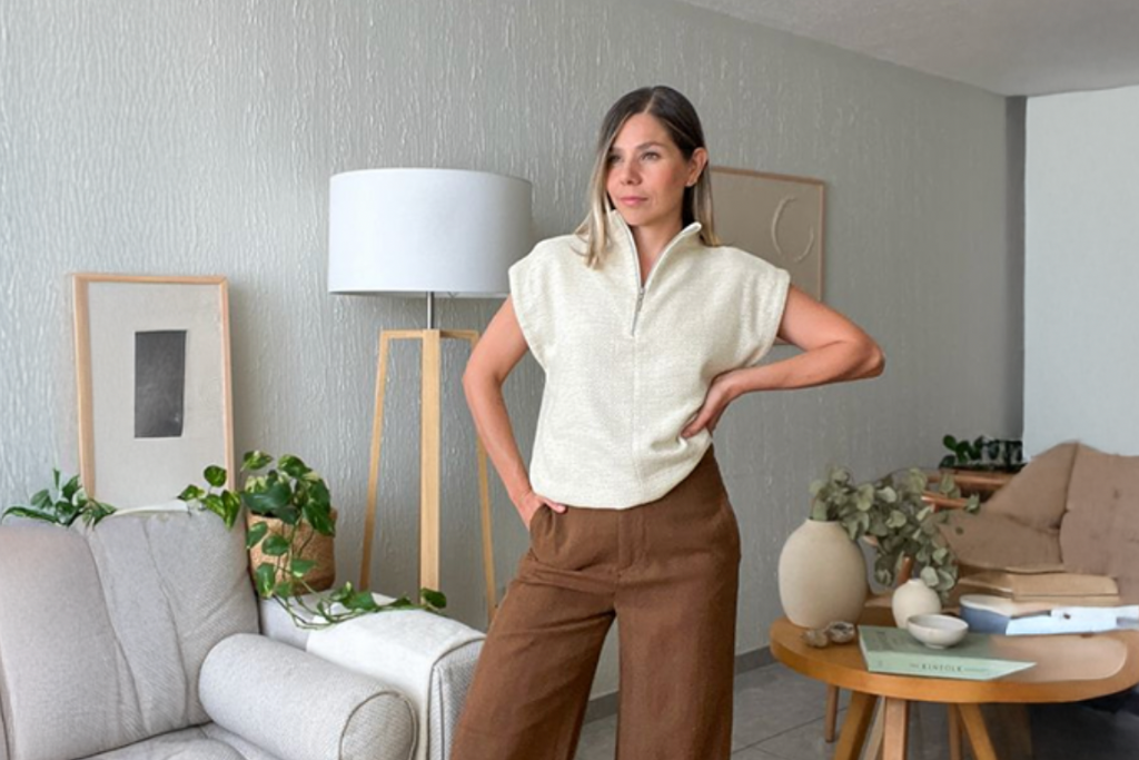 Blusa Yúba: equilibrio, telar de pedal y diseño artesanal desde Oaxaca