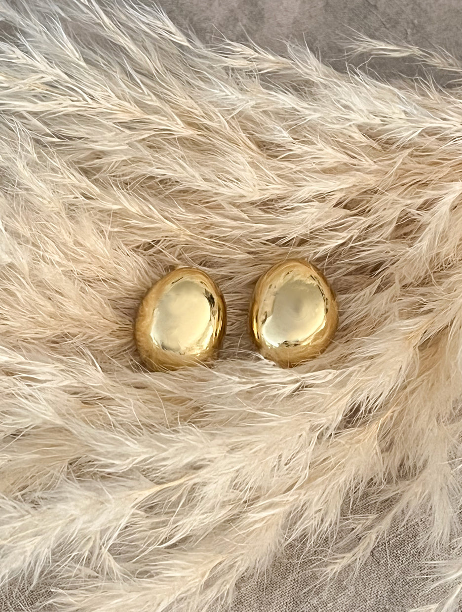 Aretes Escarabajo Dorados J39