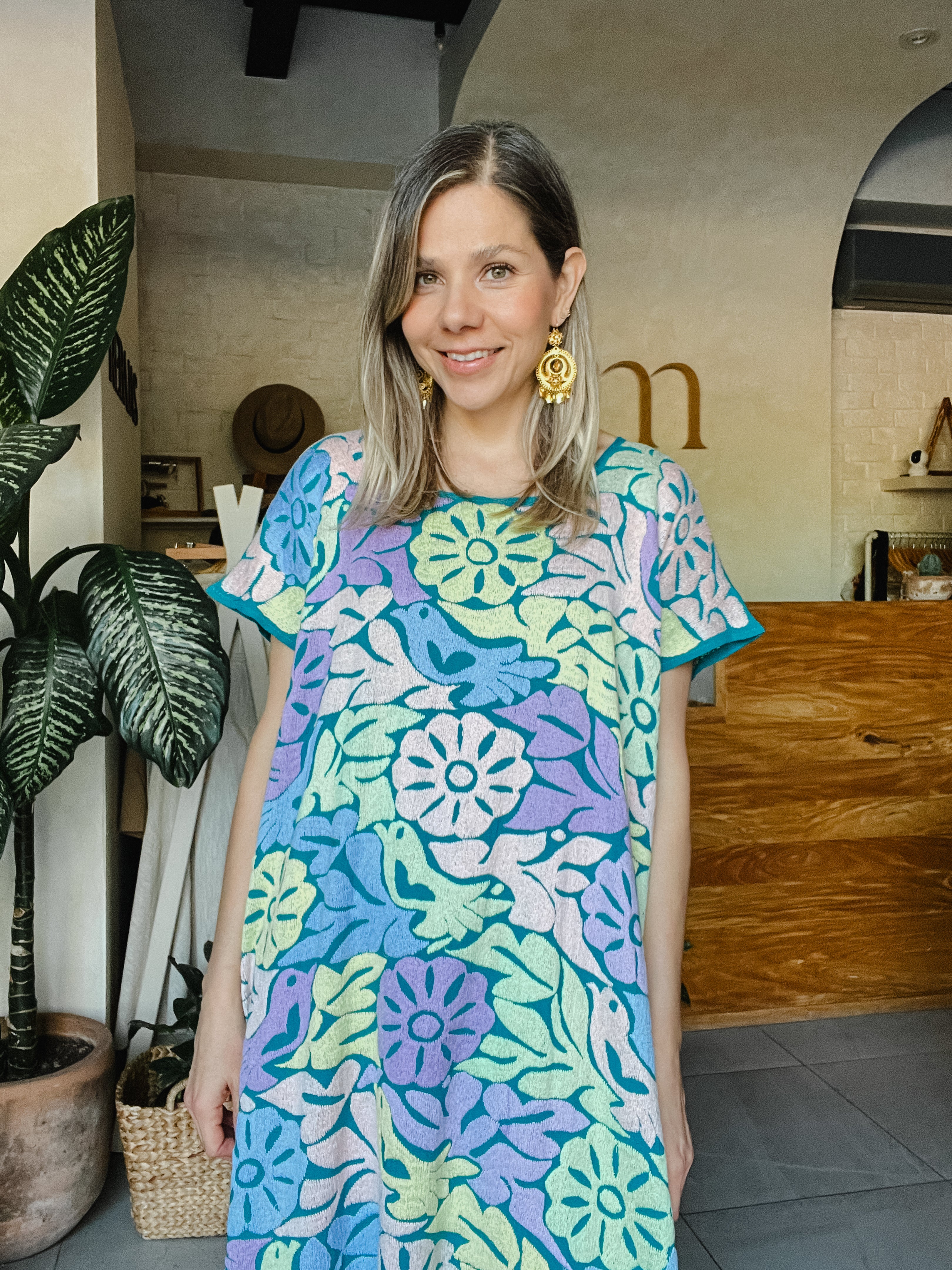 Huipil Jalapa Nude/Bone