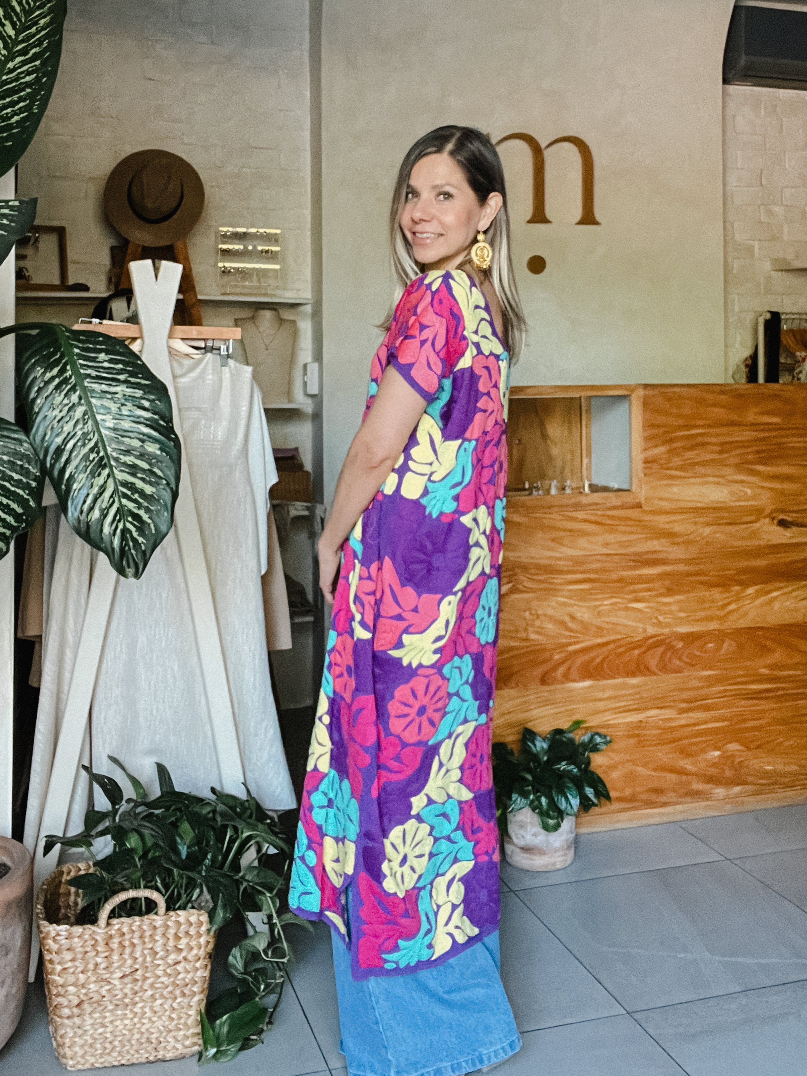 Huipil Jalapa Nude/Bone