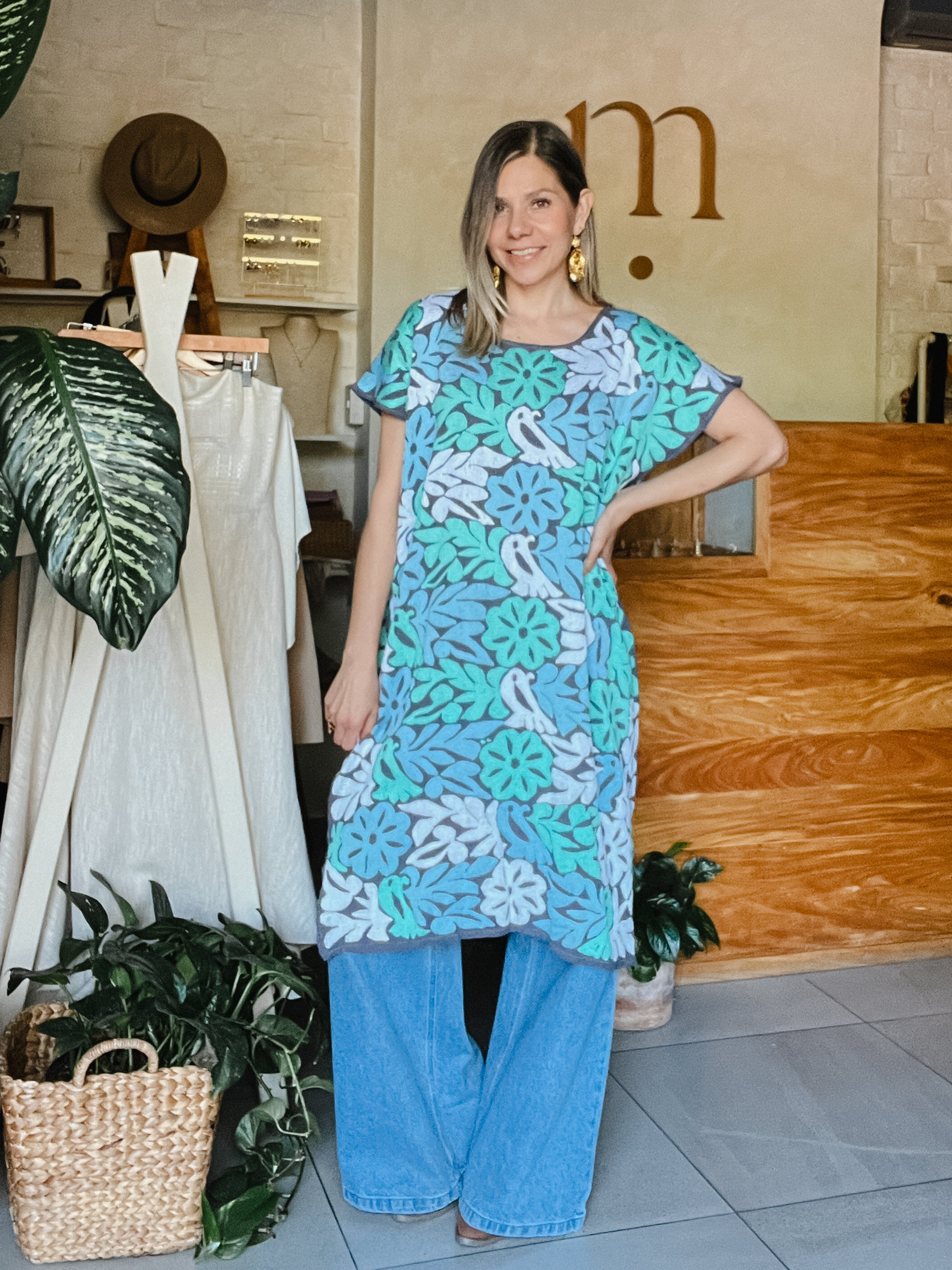 Huipil Jalapa Nude/Bone