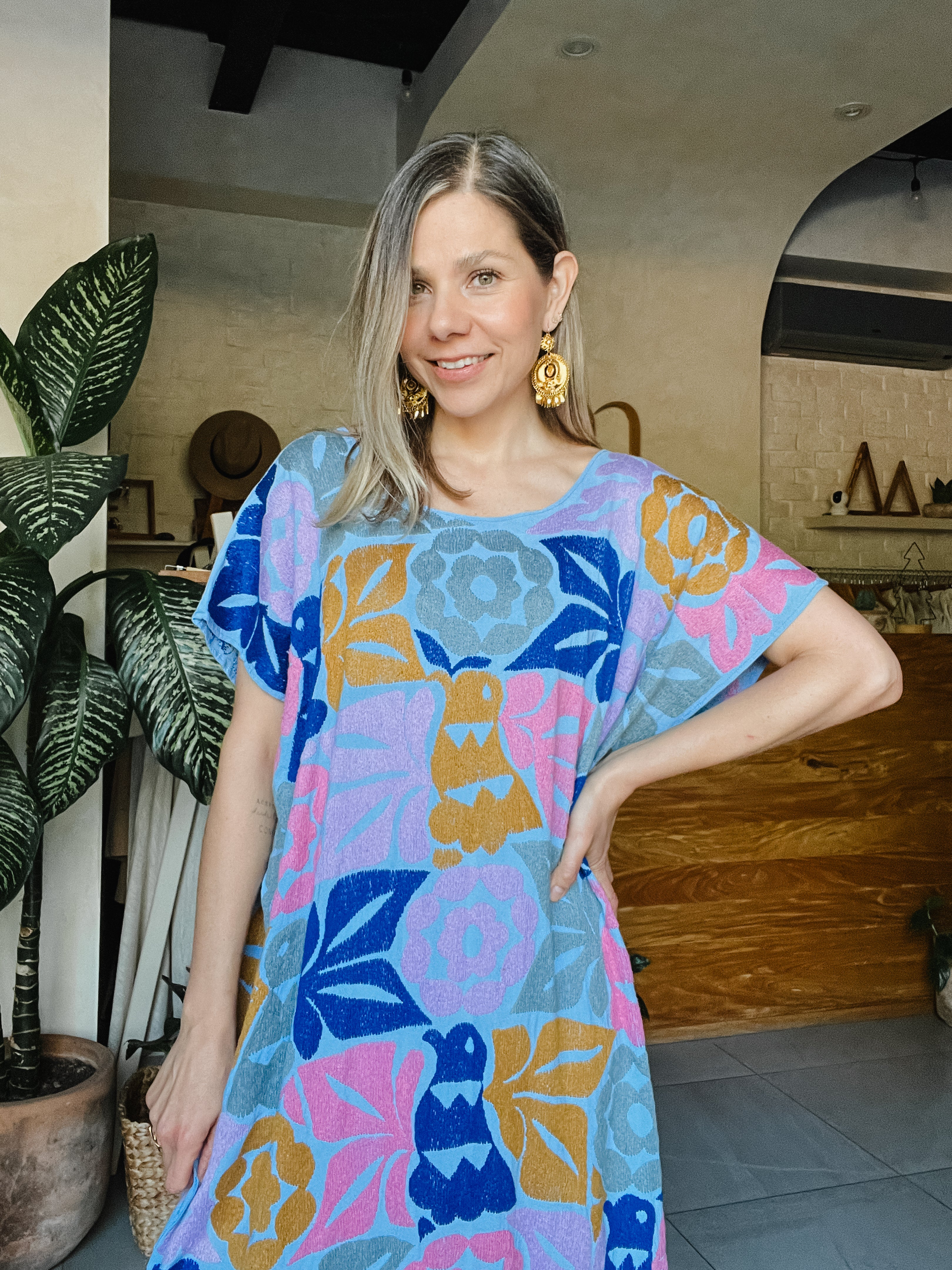 Huipil Jalapa Nude/Bone