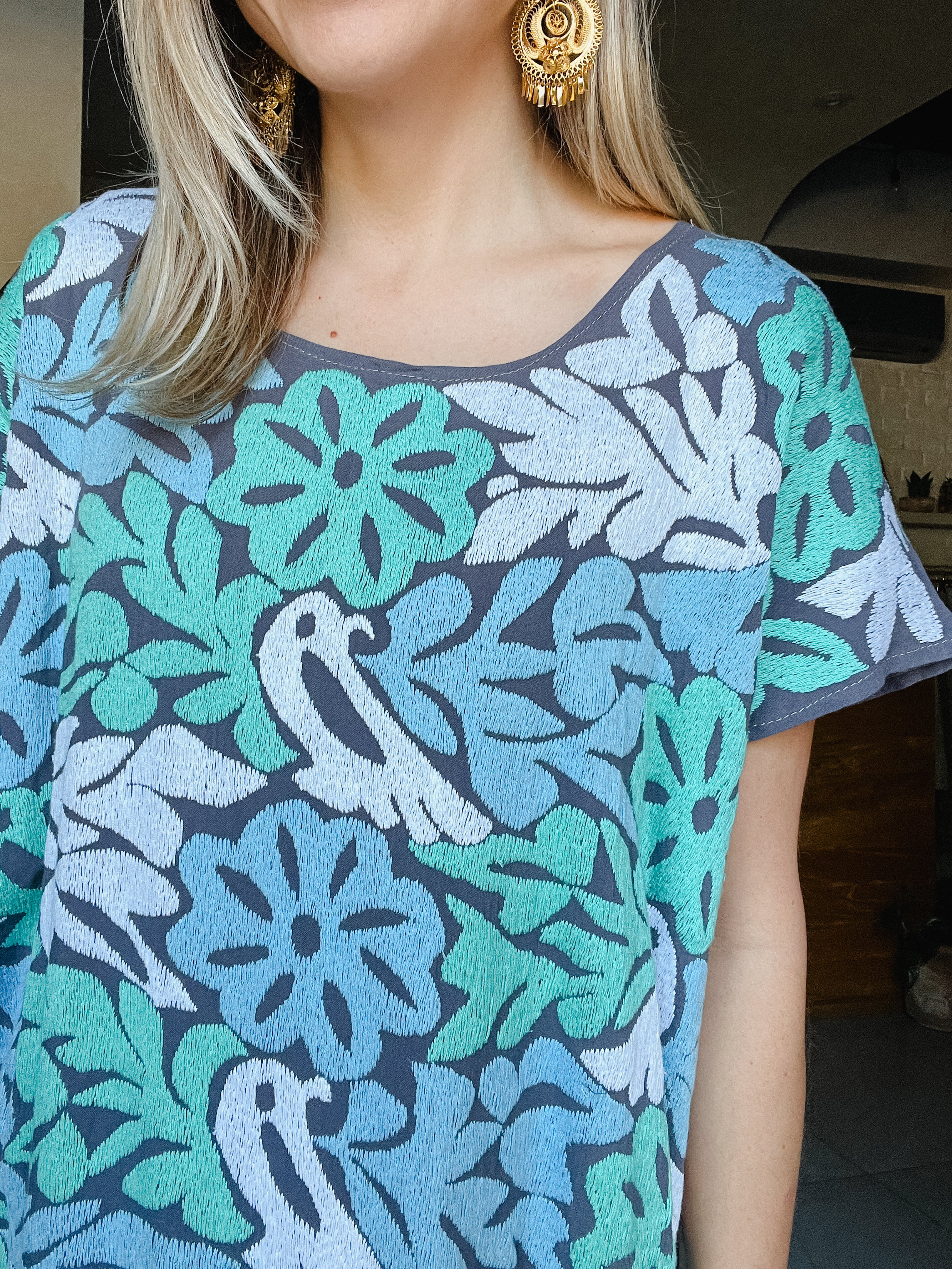 Huipil Jalapa Nude/Bone