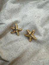 Aretes Estrella de Mar Doradas M5