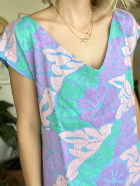 Jalapa V Blue / Lilac Blouse
