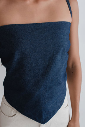 Blusa Paliacate Mezclilla