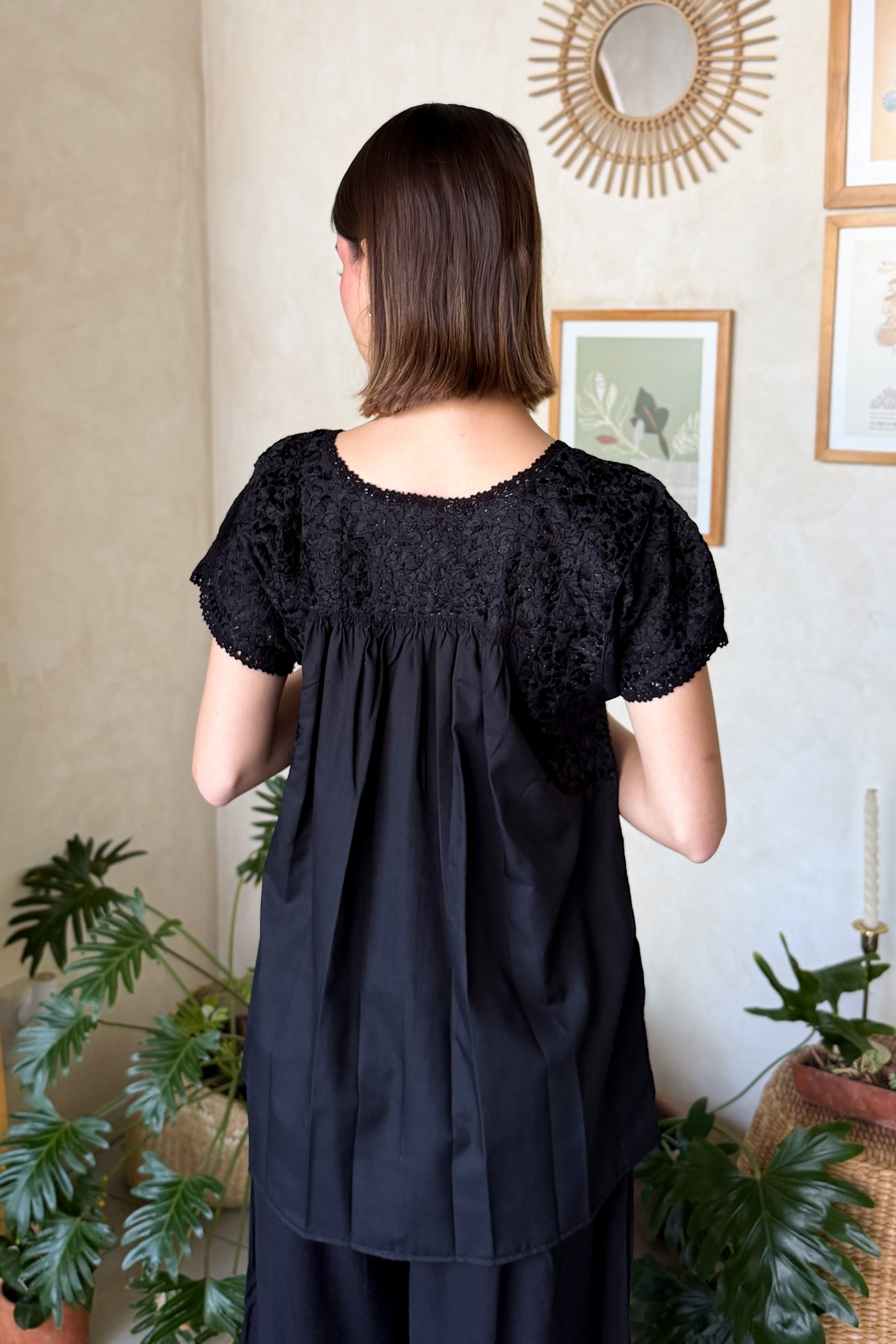 Blusa San Antonino Negra