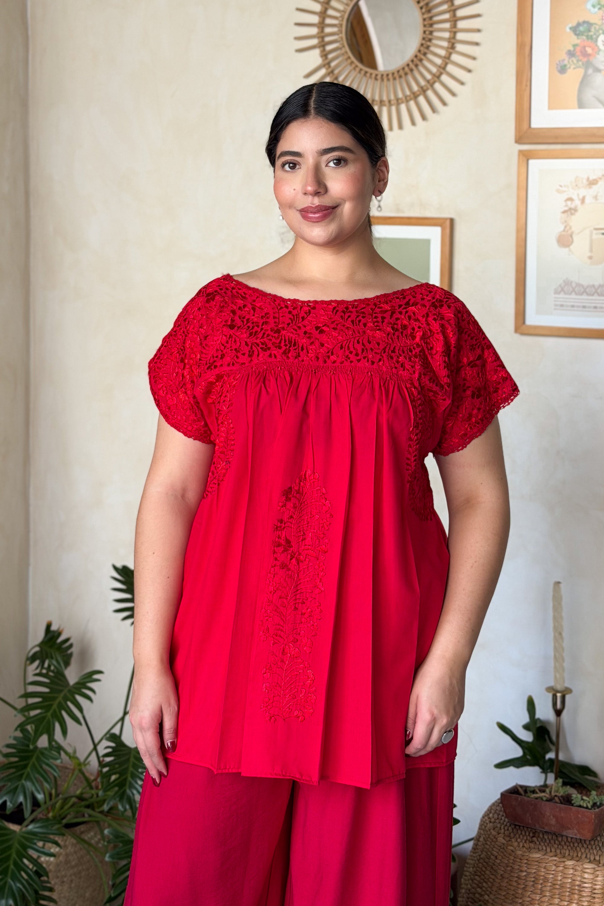 Blusa San Antonino Roja