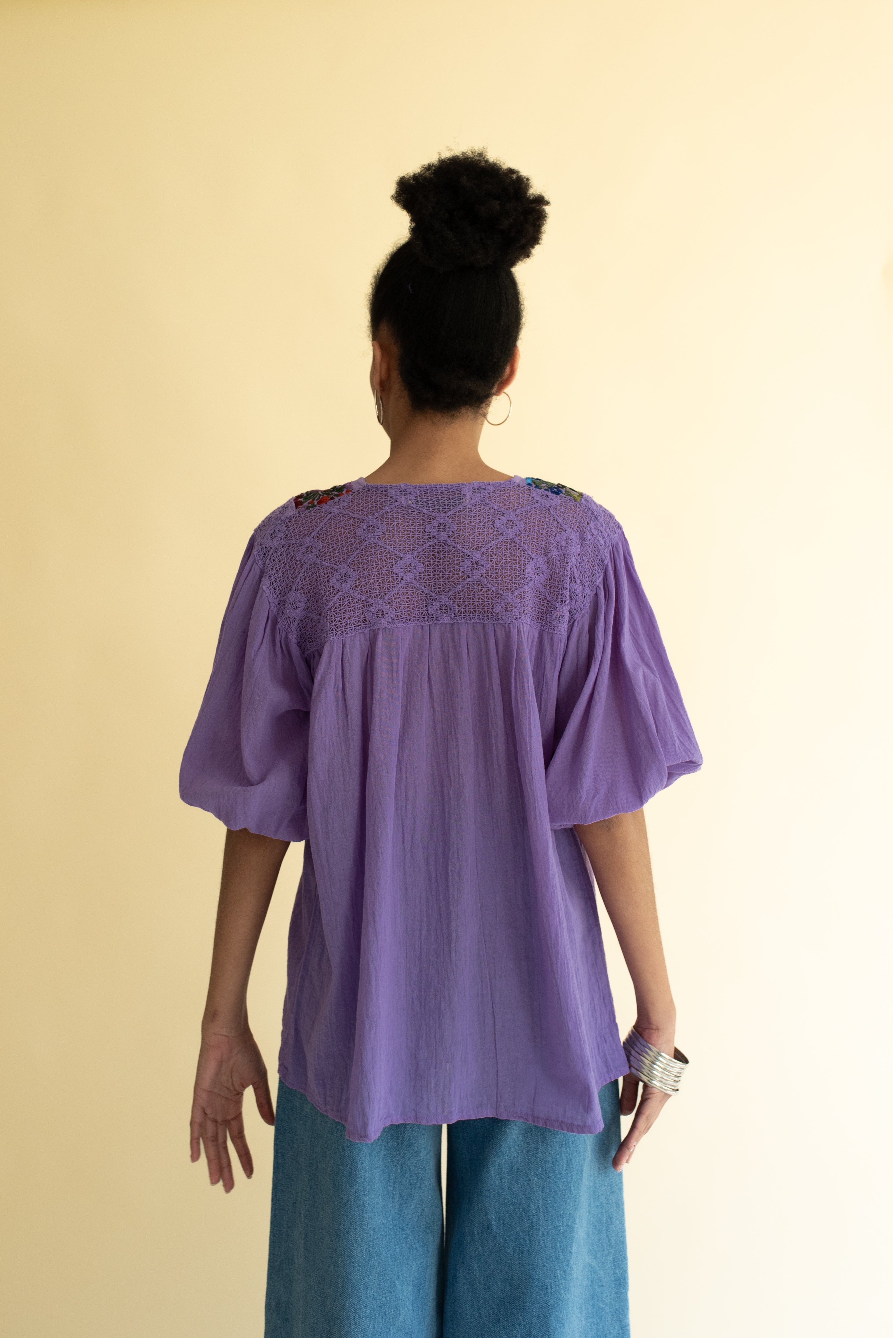 San Antonia blouse with sleeves