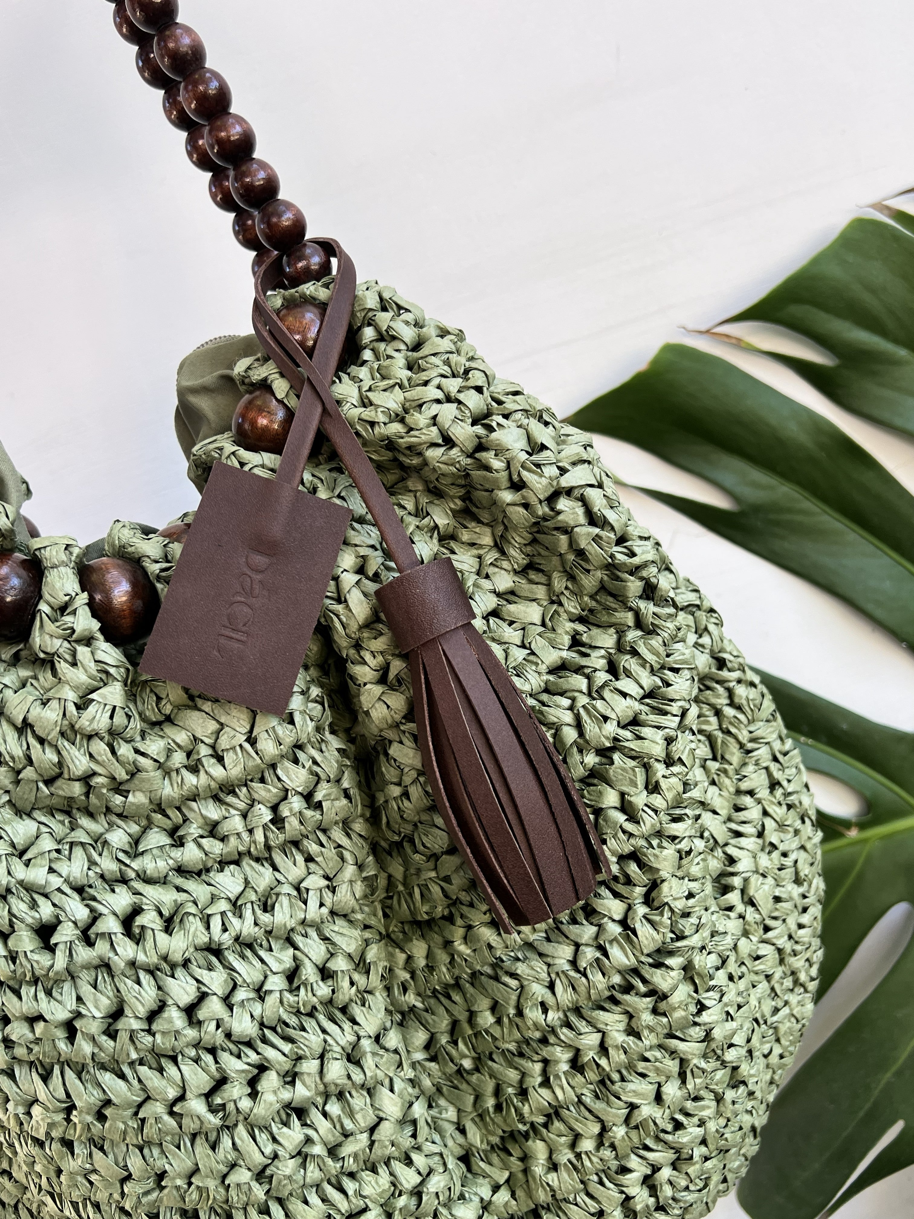 Bolsa Verde Madera Dacil