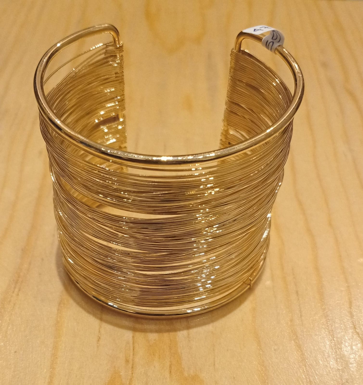 Brazalete Alambrado Dorado 47