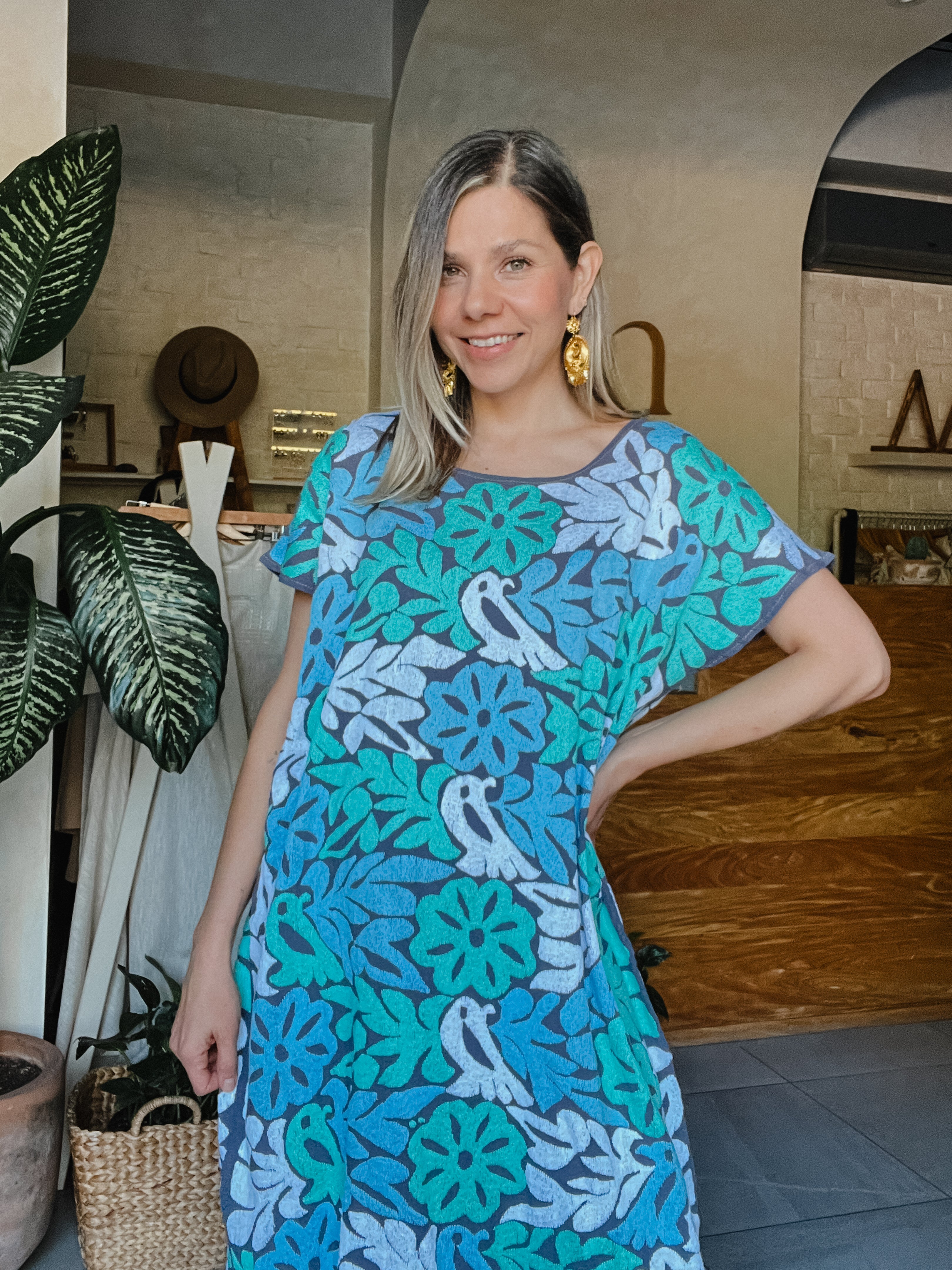 Huipil Jalapa Nude/Bone