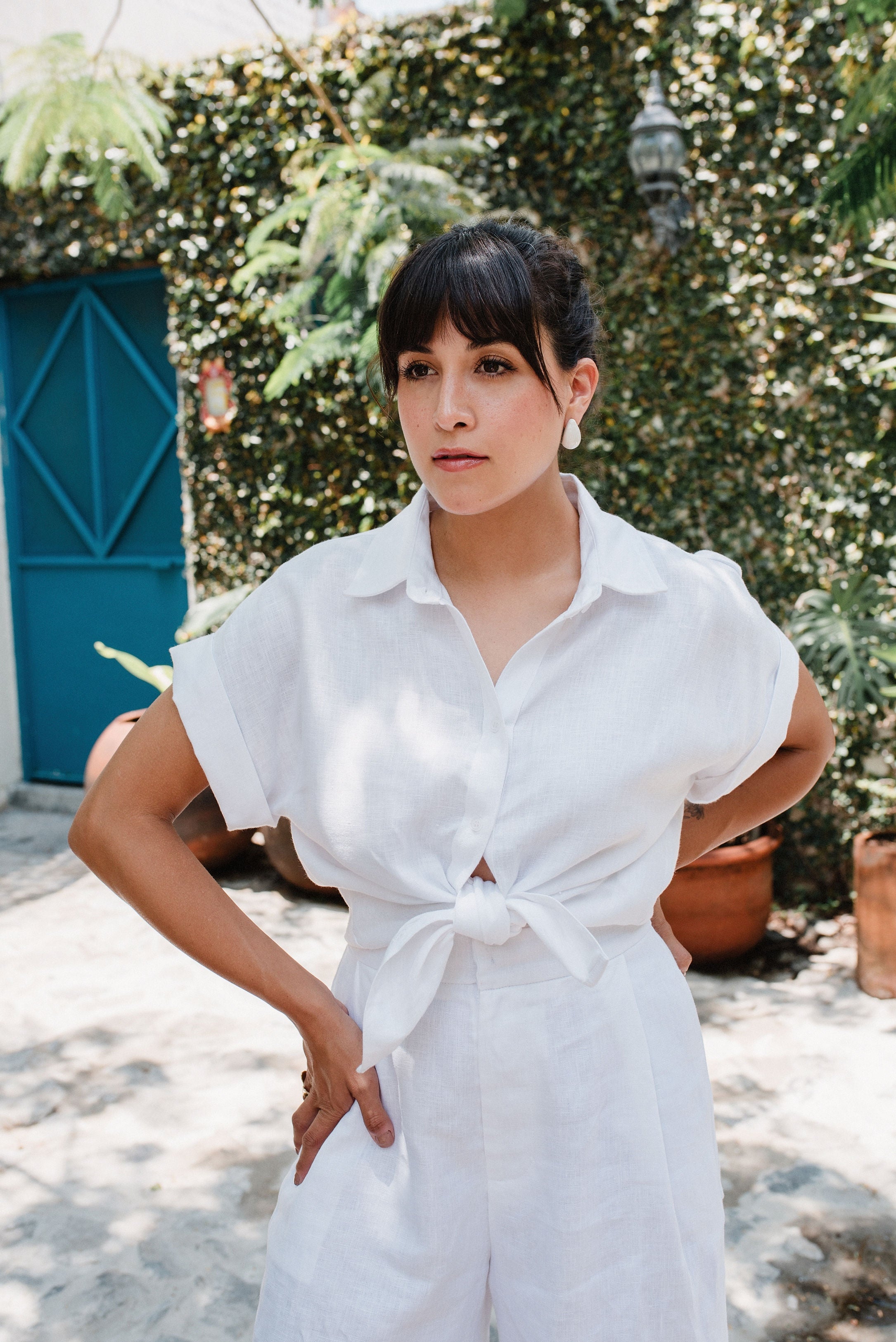 White Short Sleeve Shirt