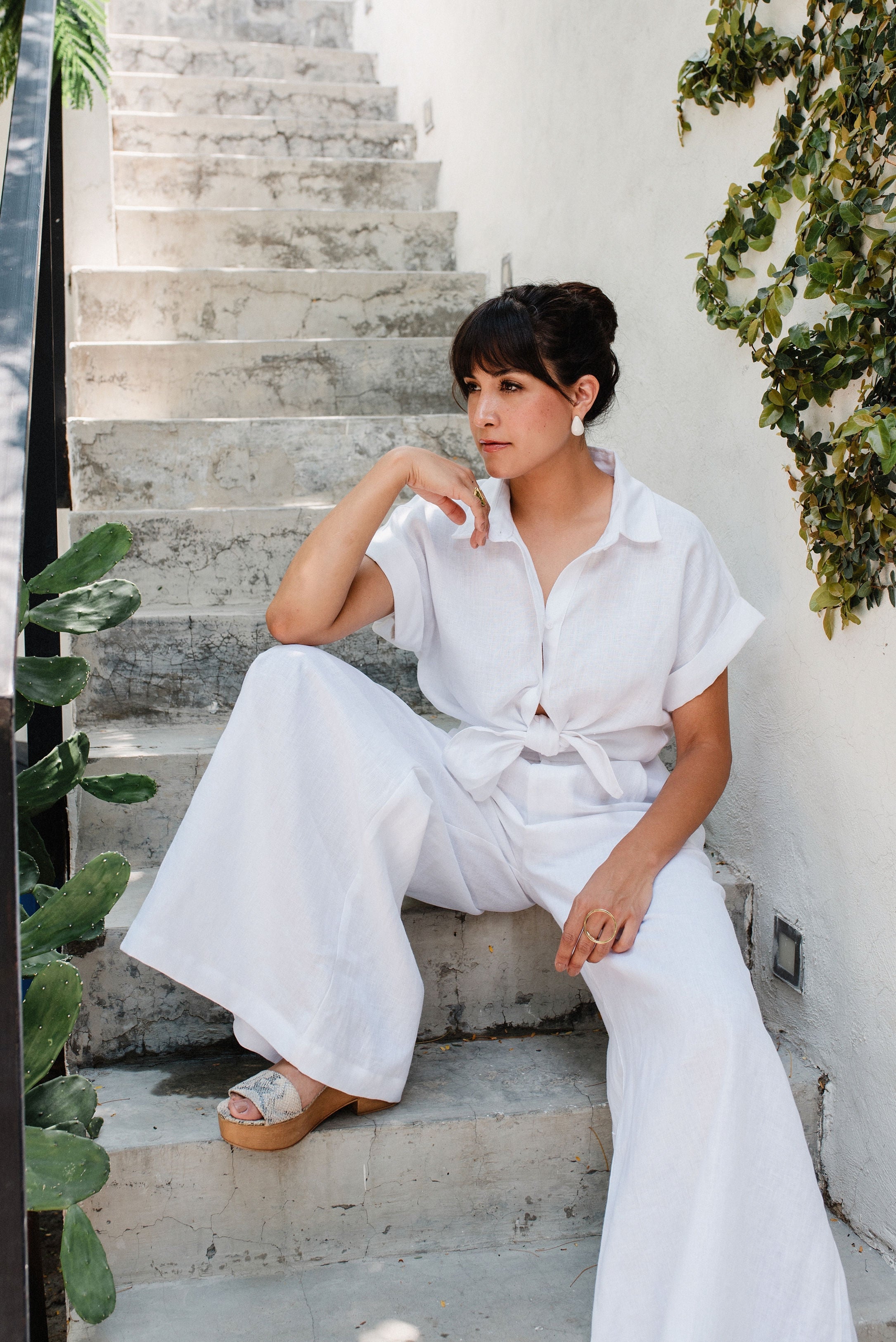 White Short Sleeve Shirt