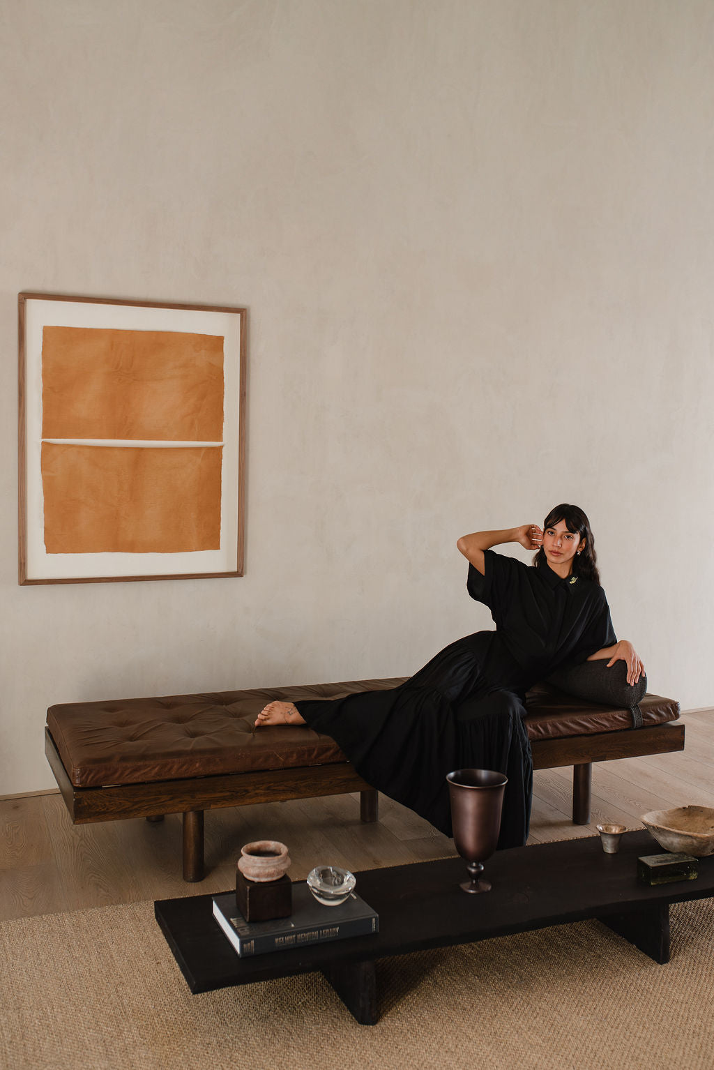 Short-sleeved linen shirt
