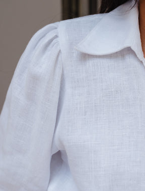 Camisa Cruzada Blanca