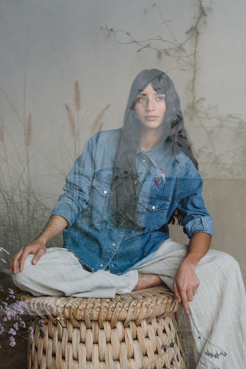 Camisa de Mezclilla Linaje