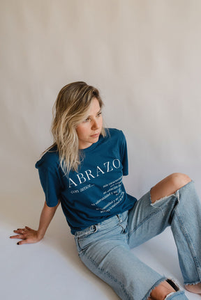 Indigo Blue Hug T-shirt