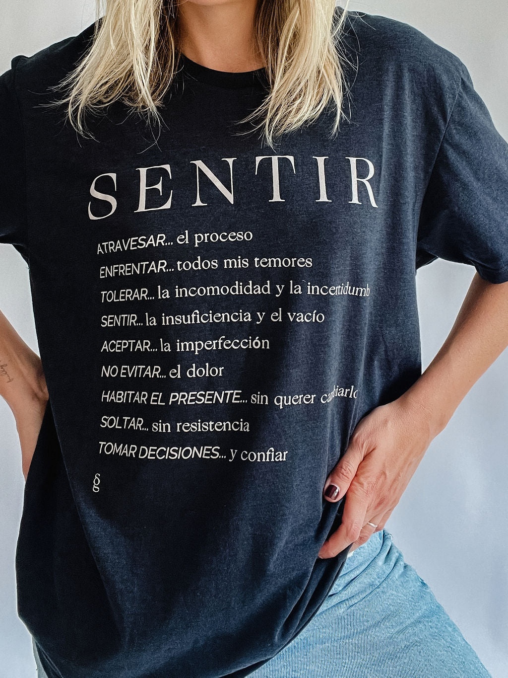 Playera Sentir