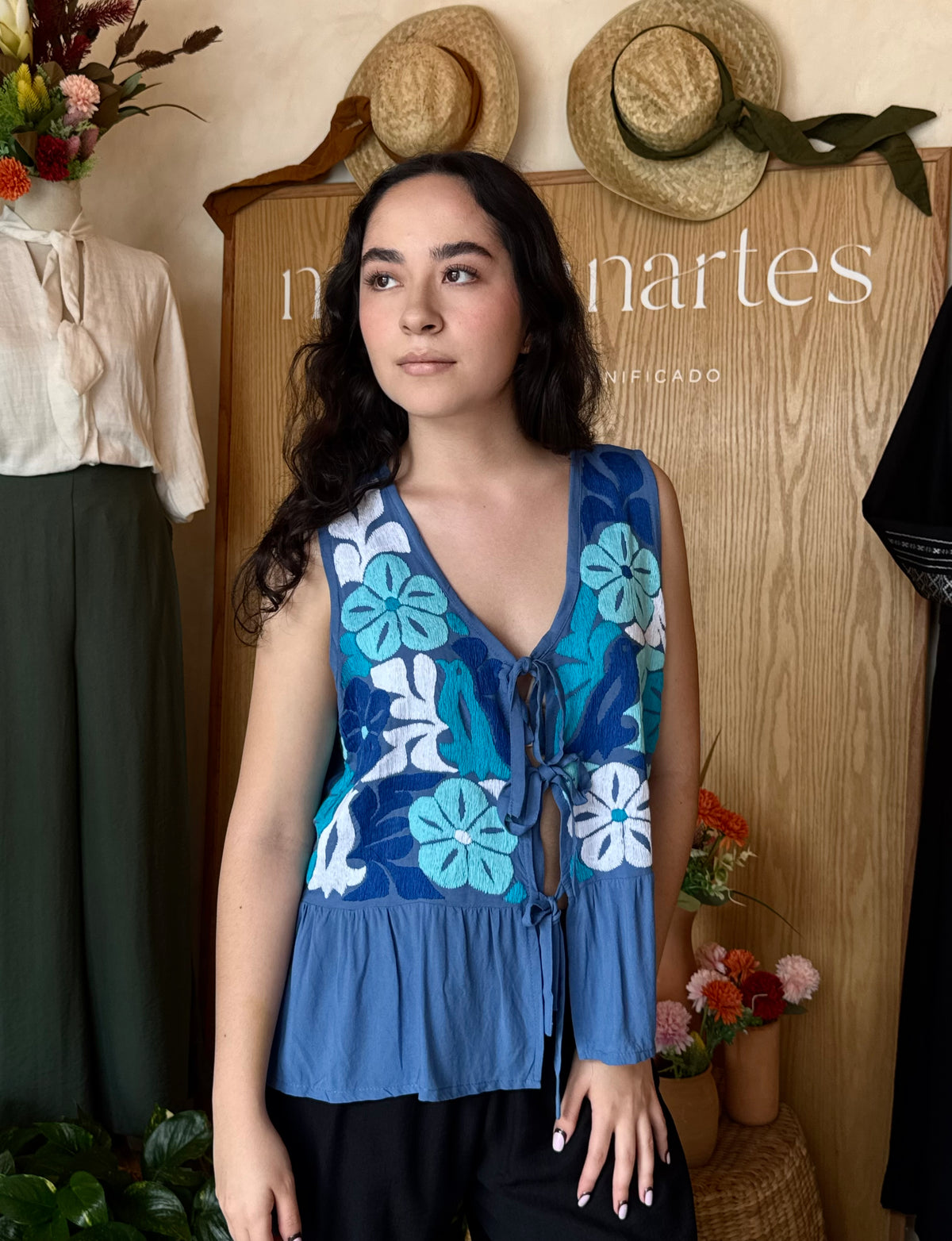 Chaleco Jalapa Azules