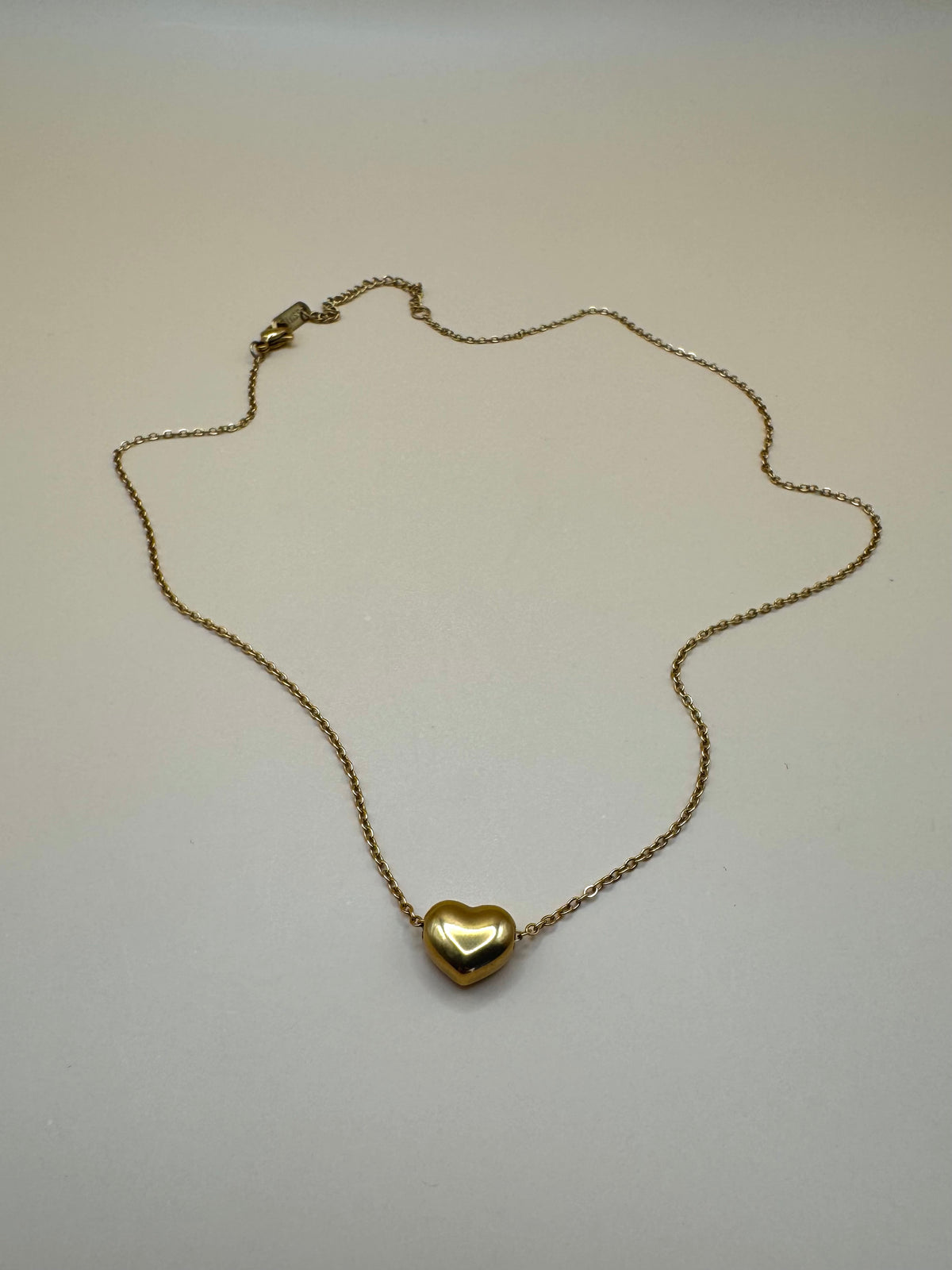 Collar Dorado Mini Corazón N4