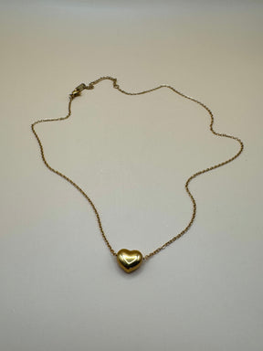Collar Dorado Mini Corazón N4