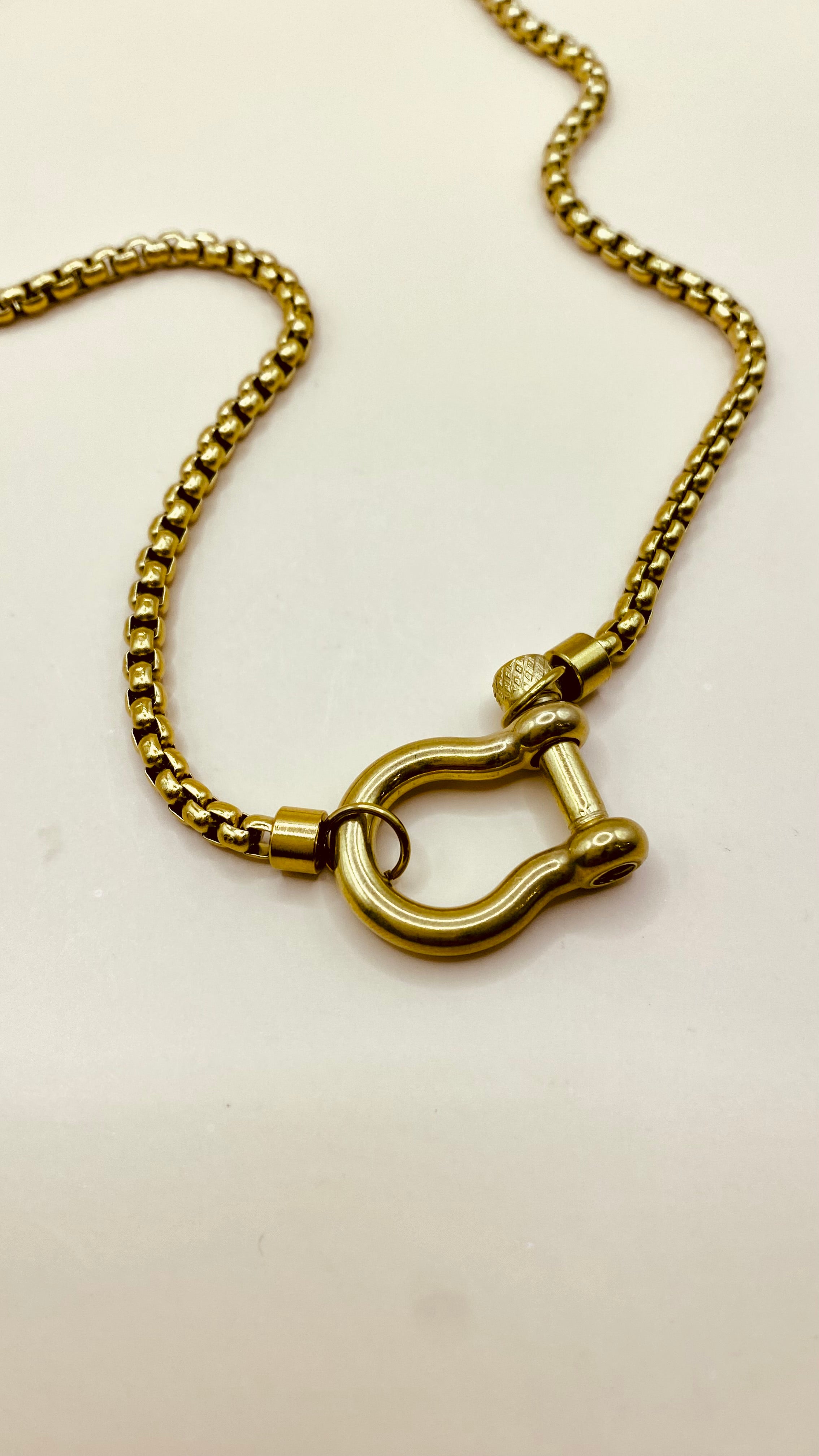 Collar Dorado de Herradura L15