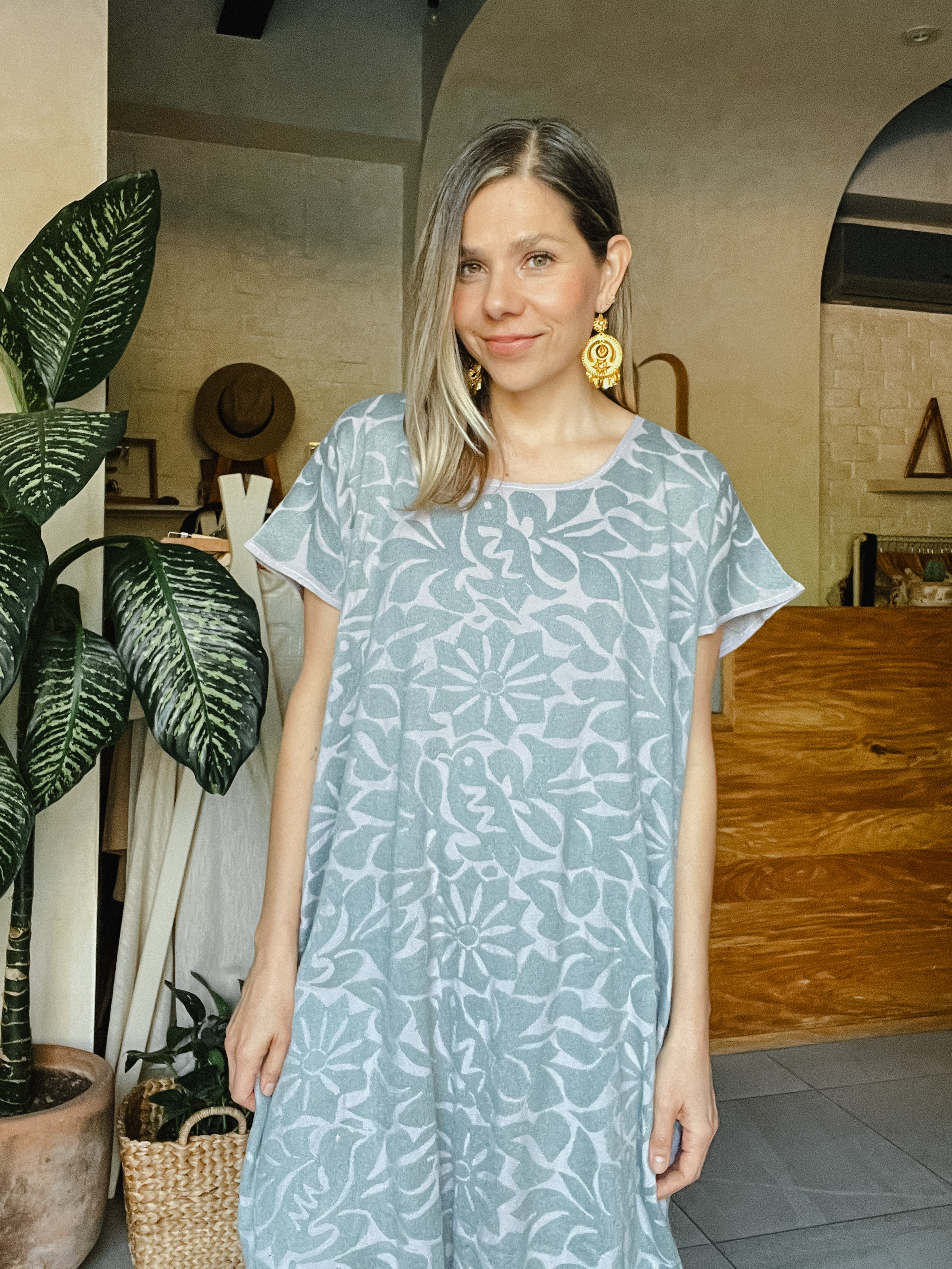 Huipil Jalapa Nude/Bone