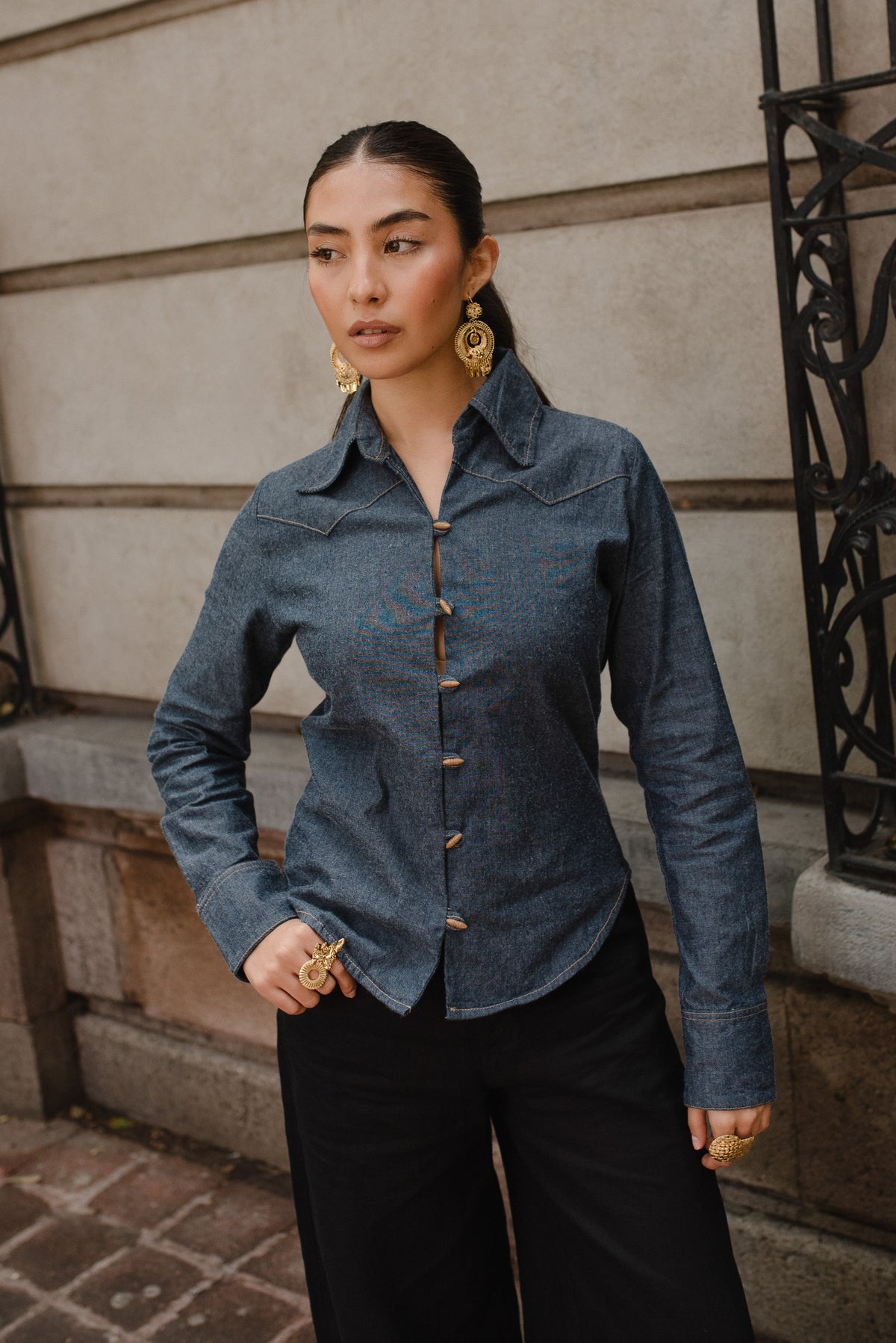 Camisa Mezclilla Tradición