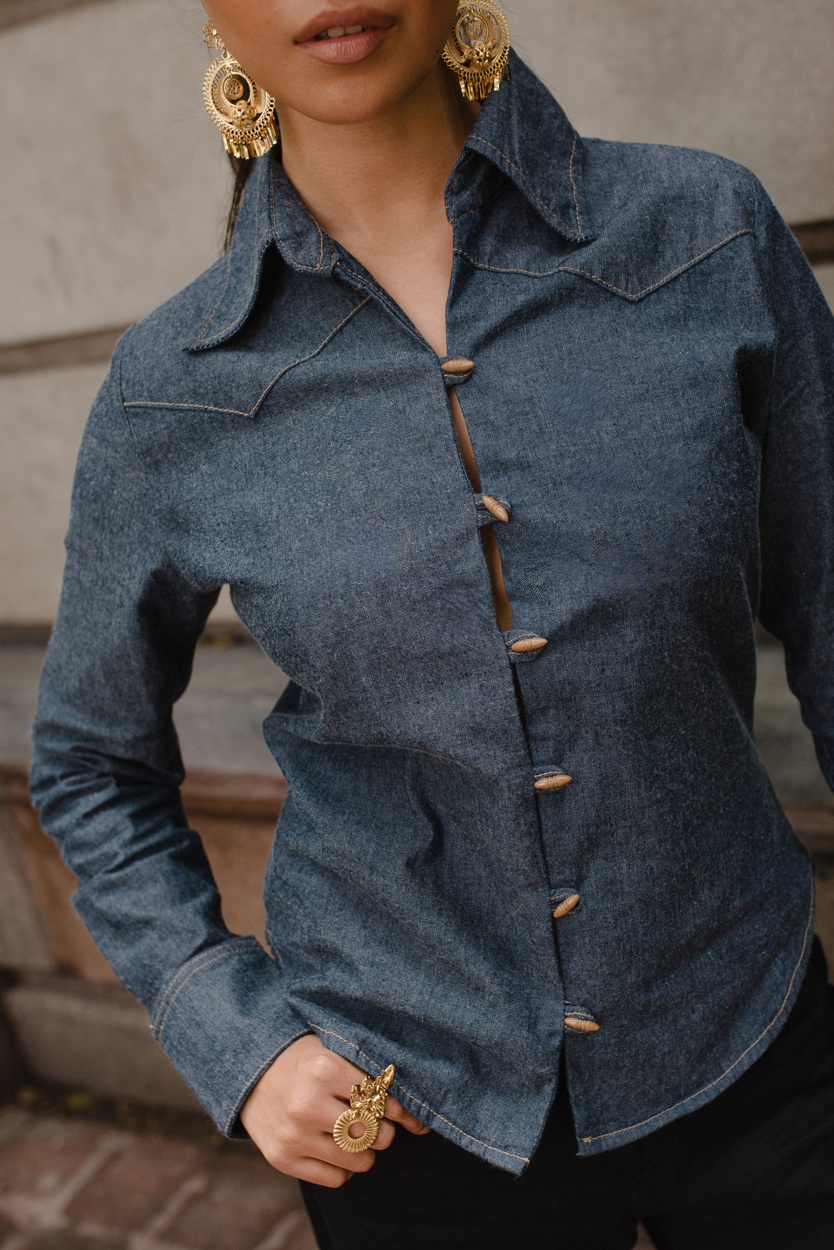 Camisa Mezclilla Tradición