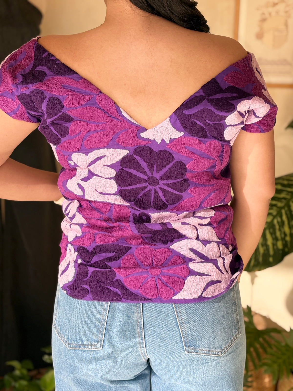 Blusa Jalapa V Morada