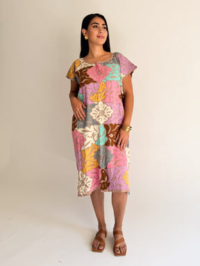 Huipil Jalapa Arena/Multicolor Pasteles