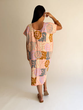 Huipil Jalapa Rosa/Multicolor